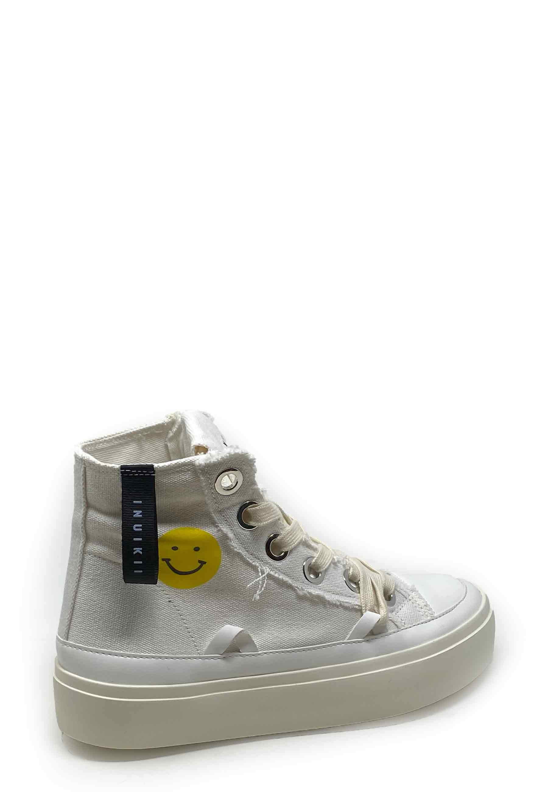 Distressed Matilda Sneaker | White