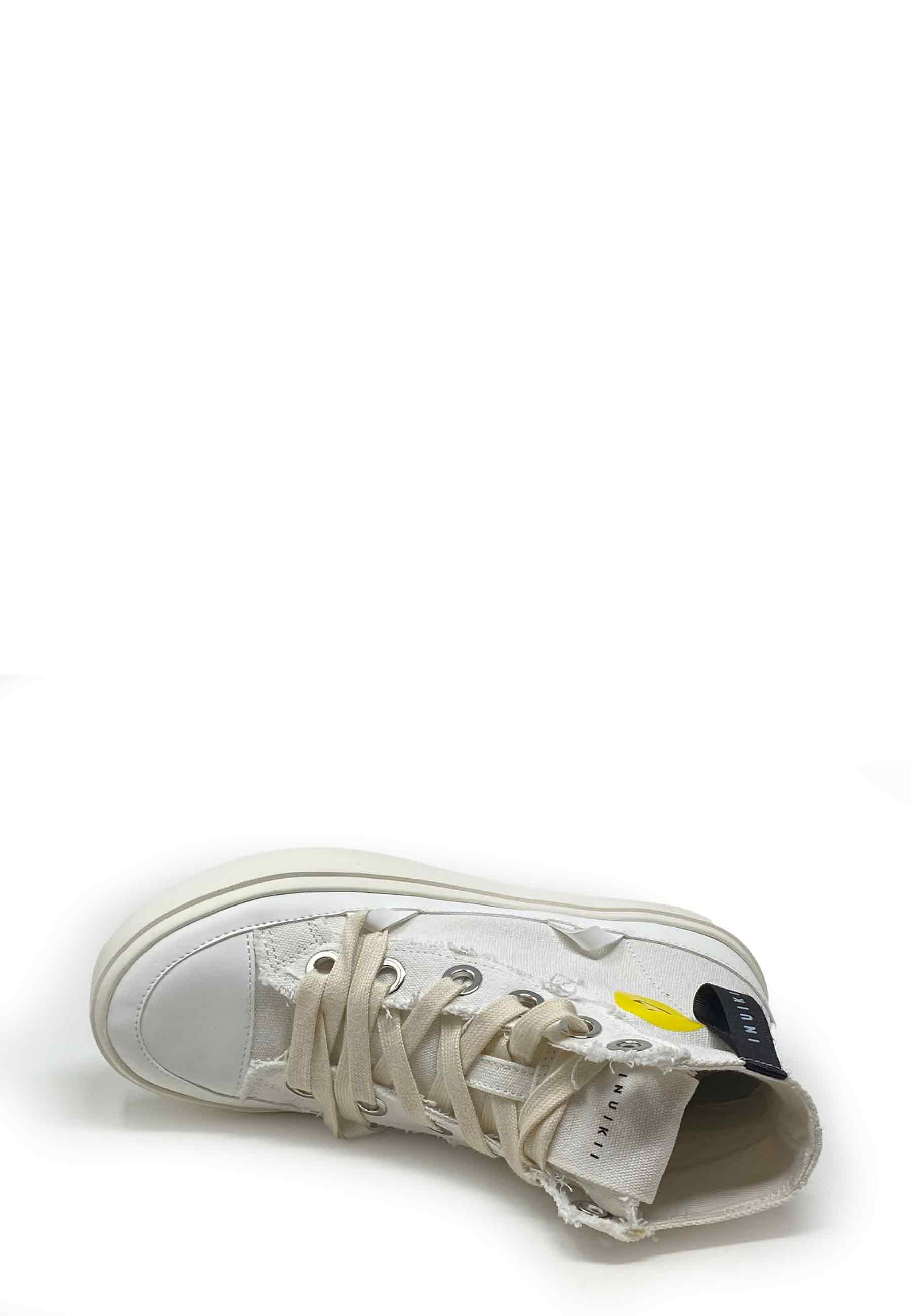 Distressed Matilda Sneaker | White