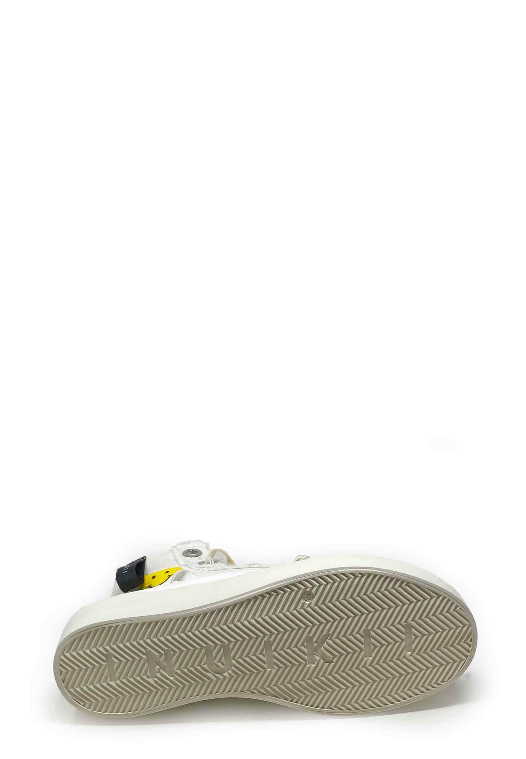Distressed Matilda Sneaker | White