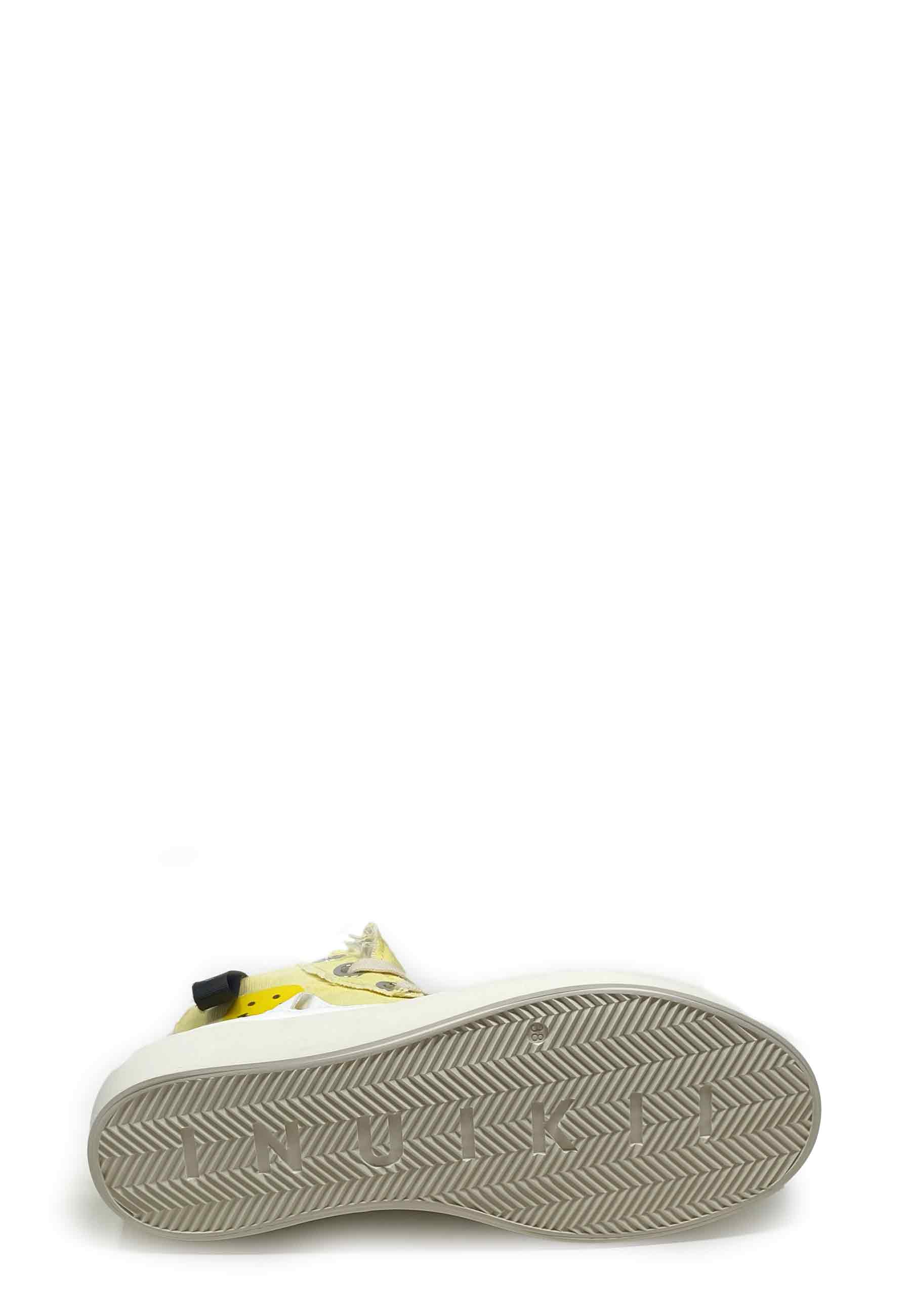 Distressed Matilda Sneaker | Yellow