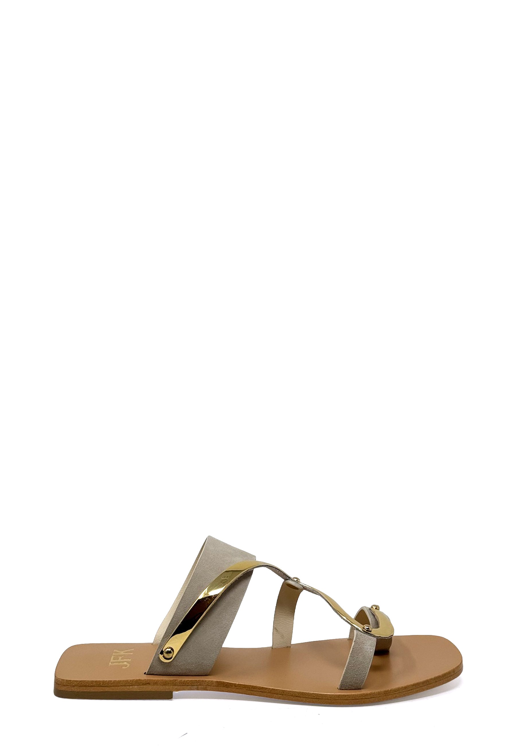 K53 Pantolette | Beige Suede