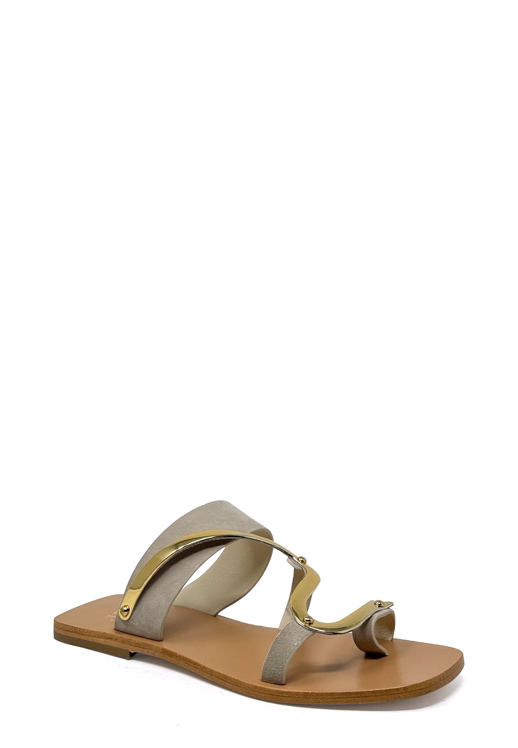 K53 Pantolette | Beige Suede