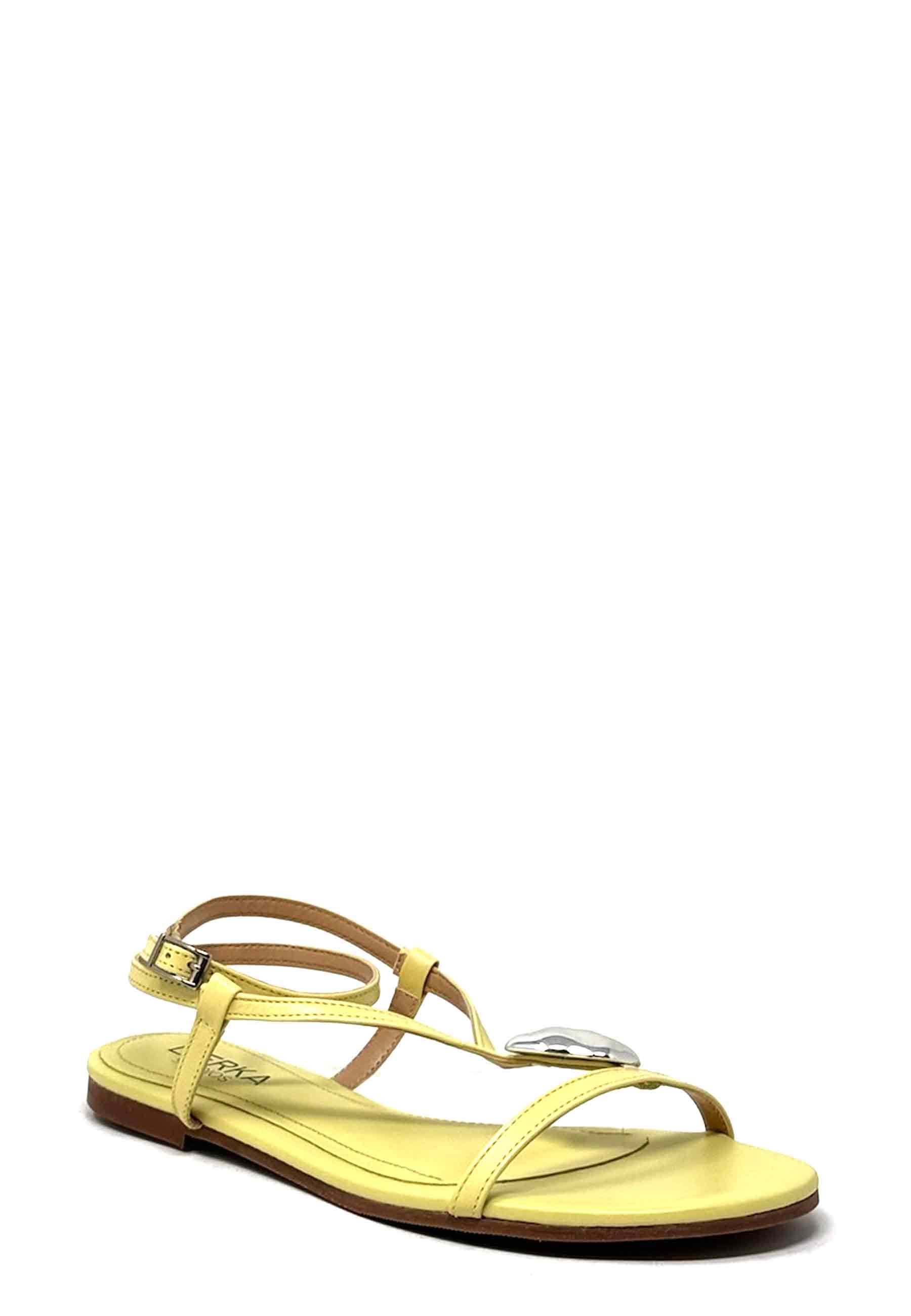 Maria Sandale | Butter Yellow