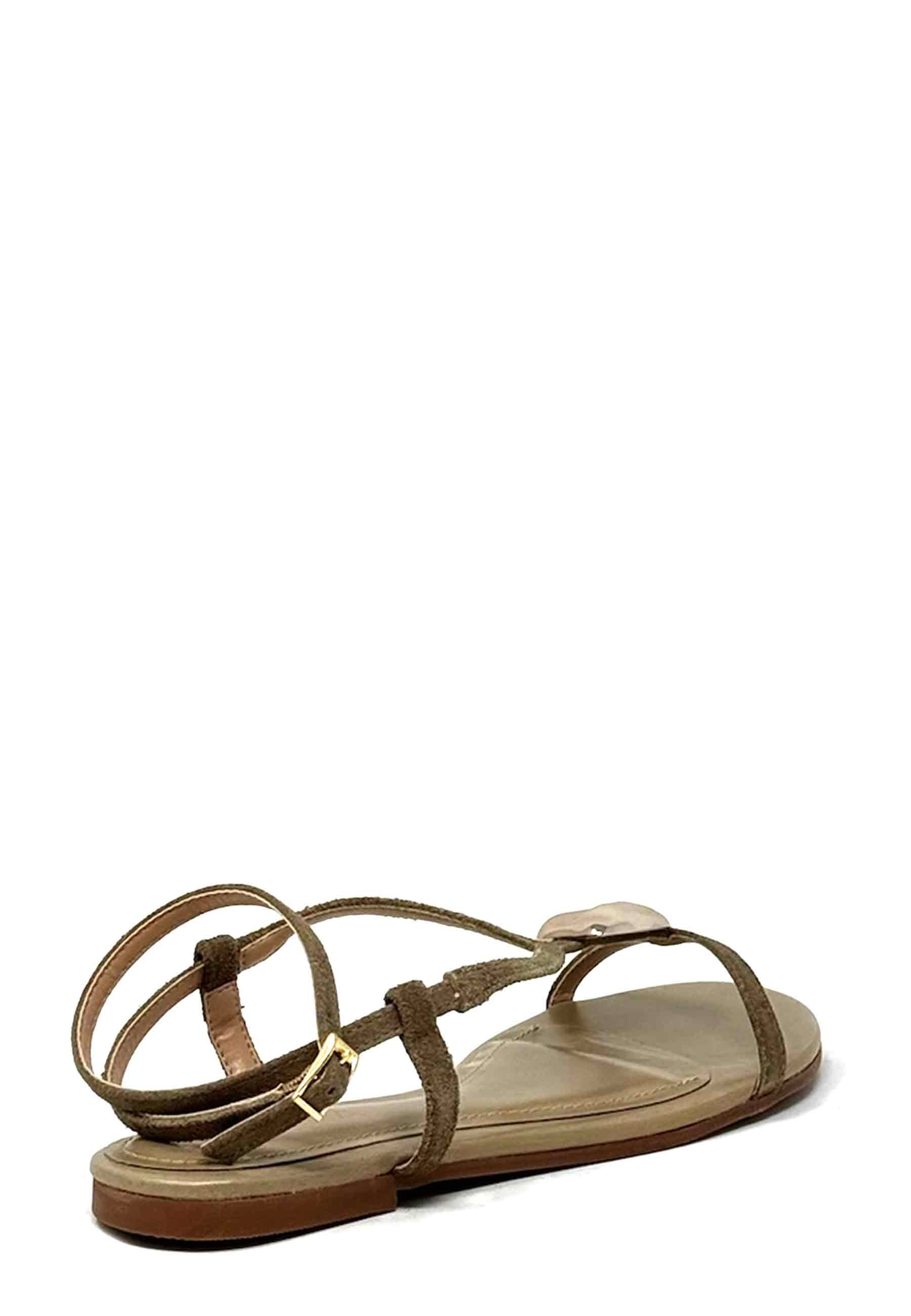 Maria Sandale | Taupe