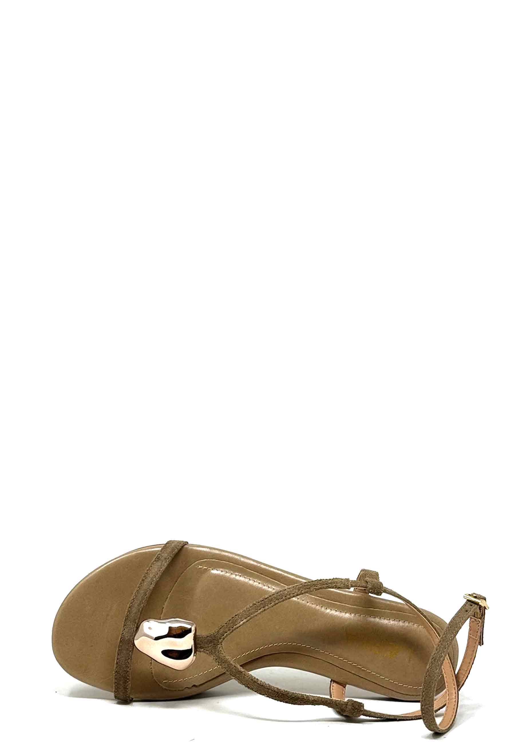 Maria Sandale | Taupe