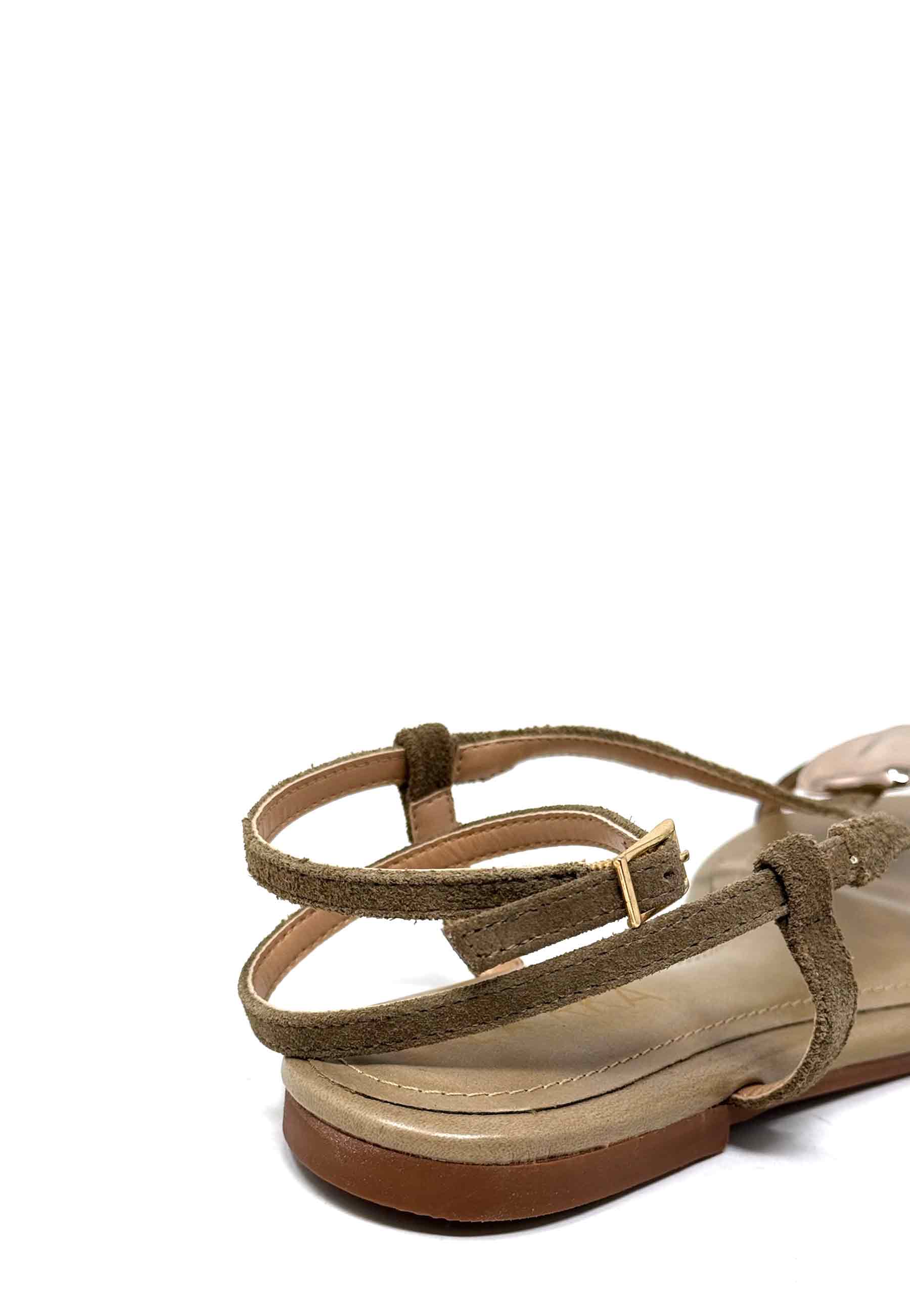 Maria Sandale | Taupe