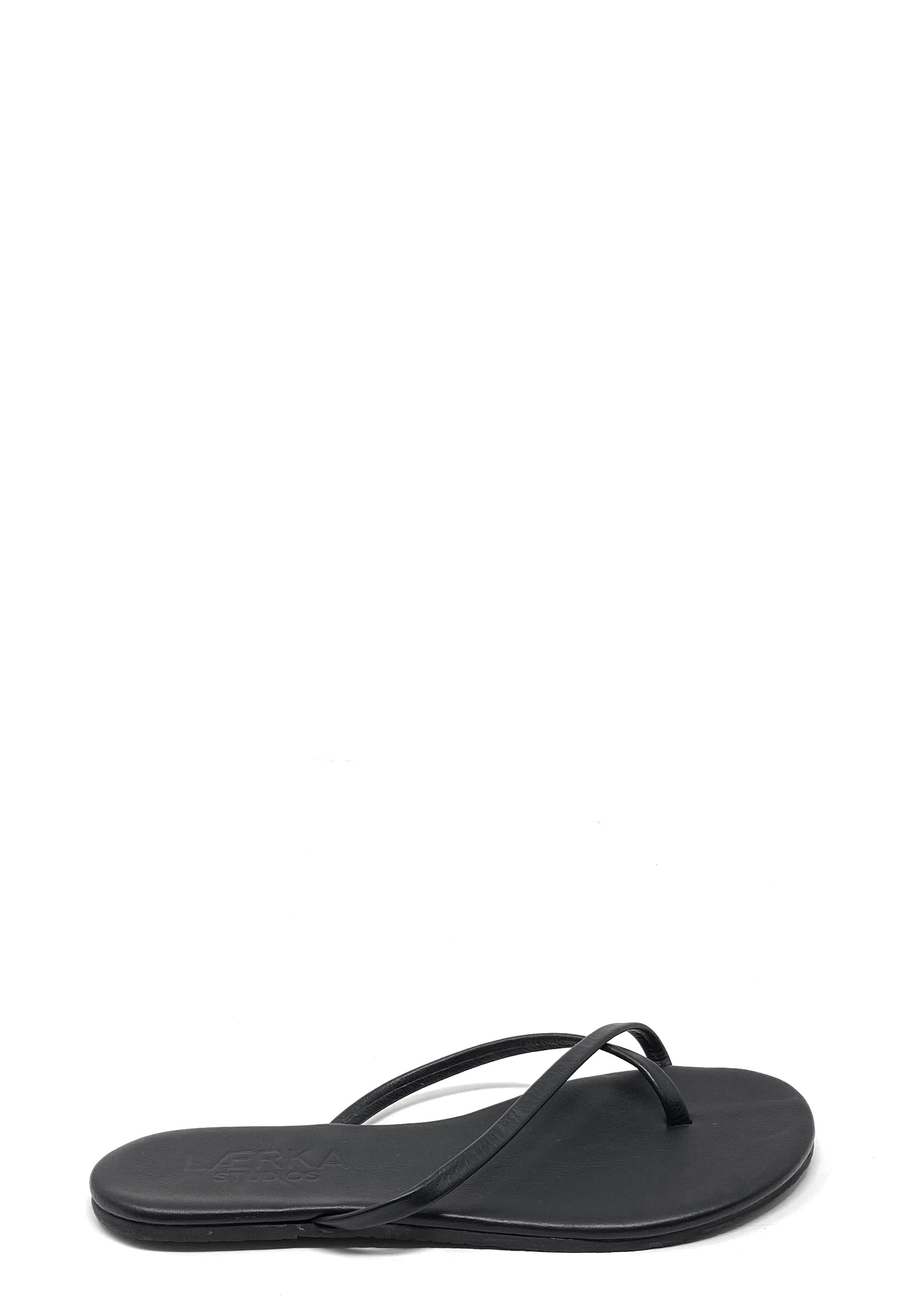 String toe separator mules | Black
