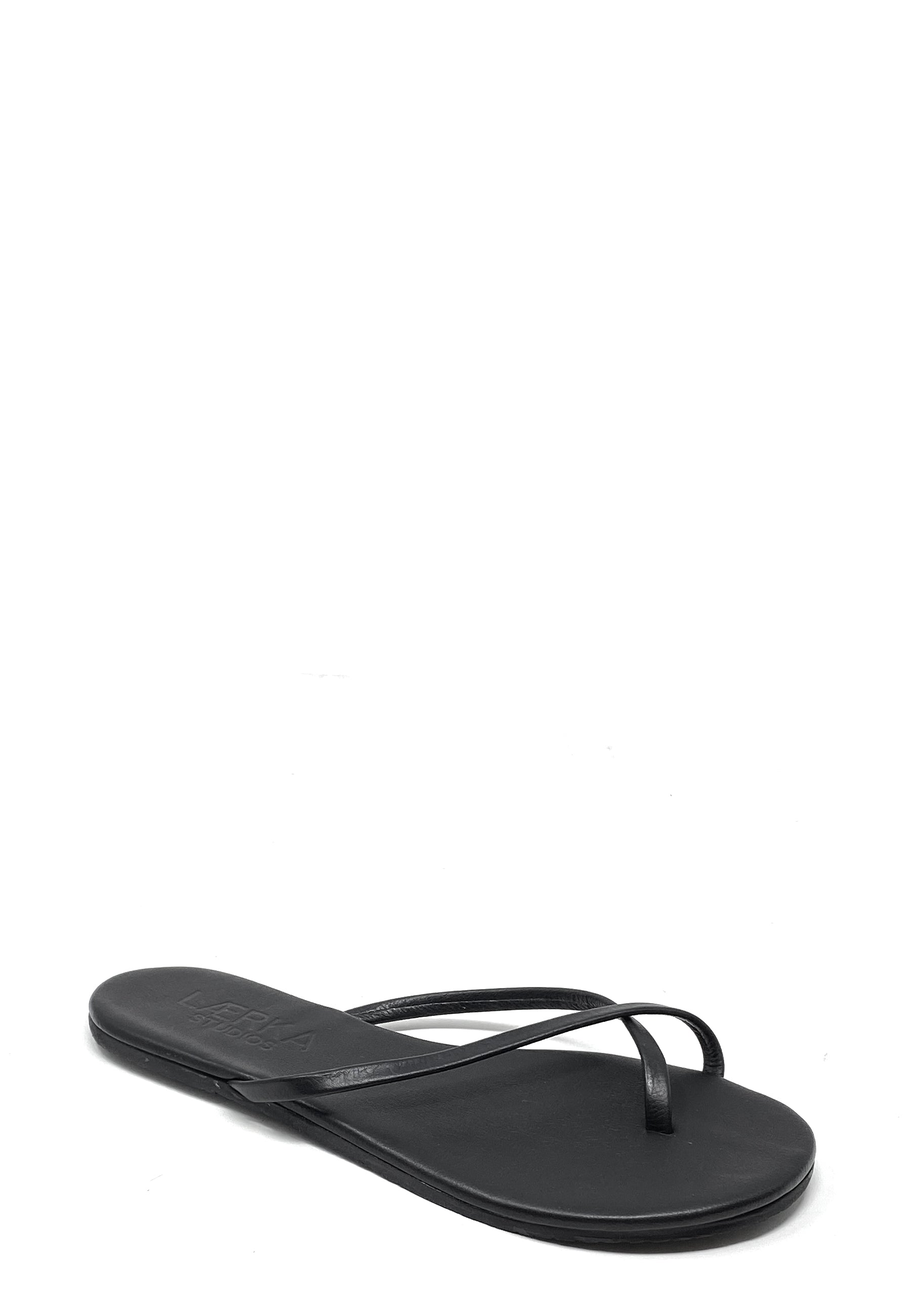 String toe separator mules | Black
