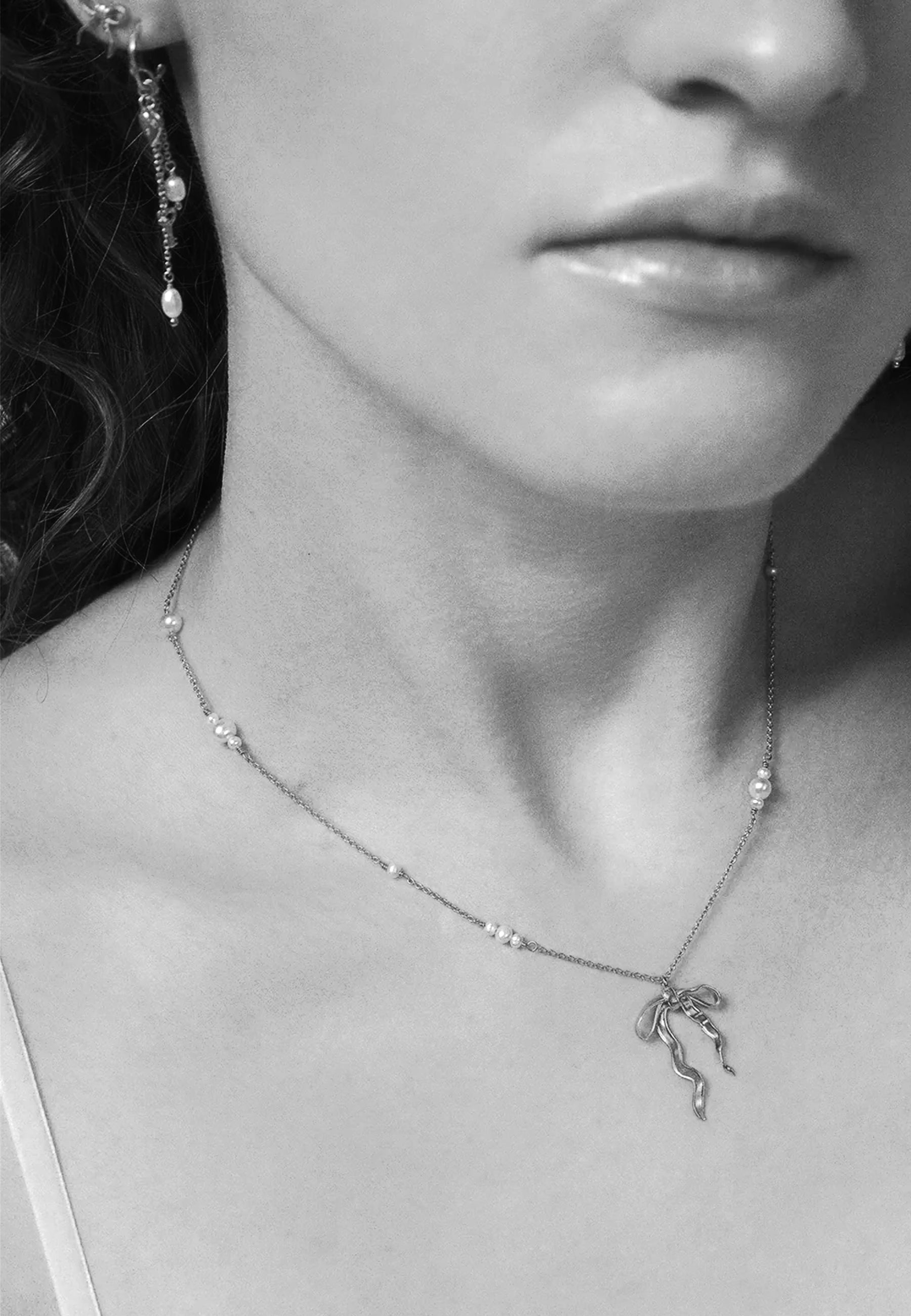 Effie Necklace | Silver