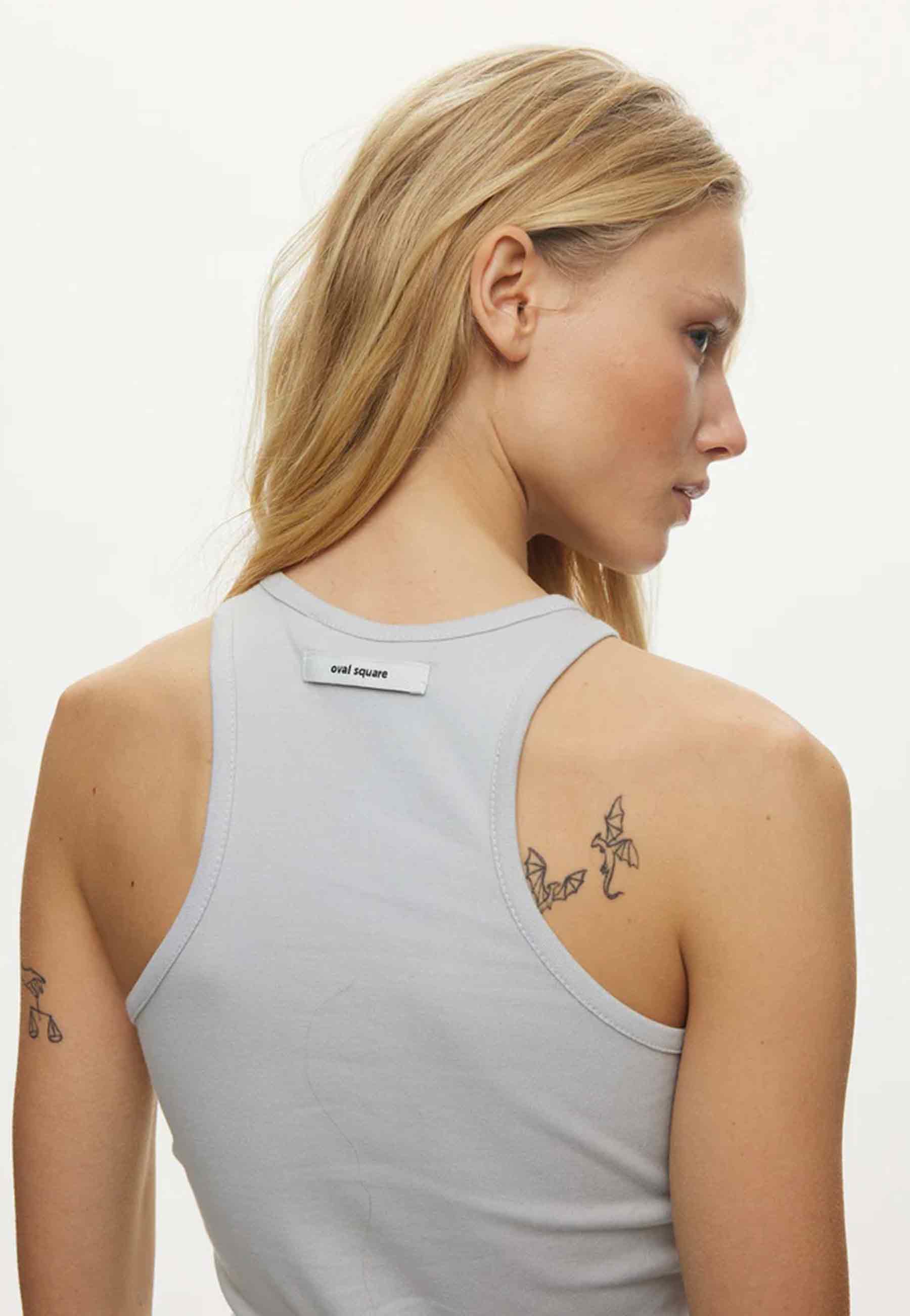 Amy Tank Top | Cloud Grey