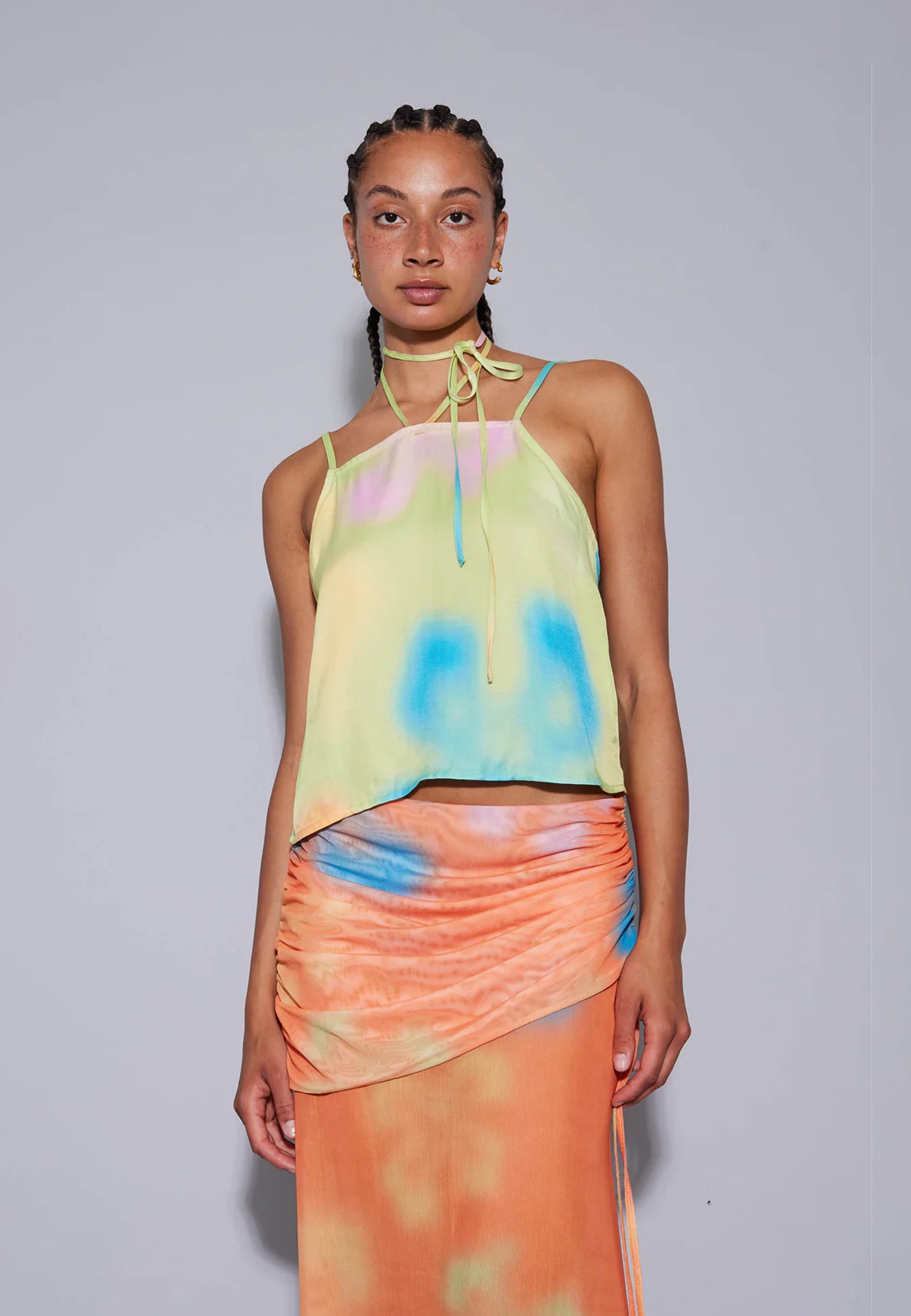 20666 Alexi Top | Lime Flower