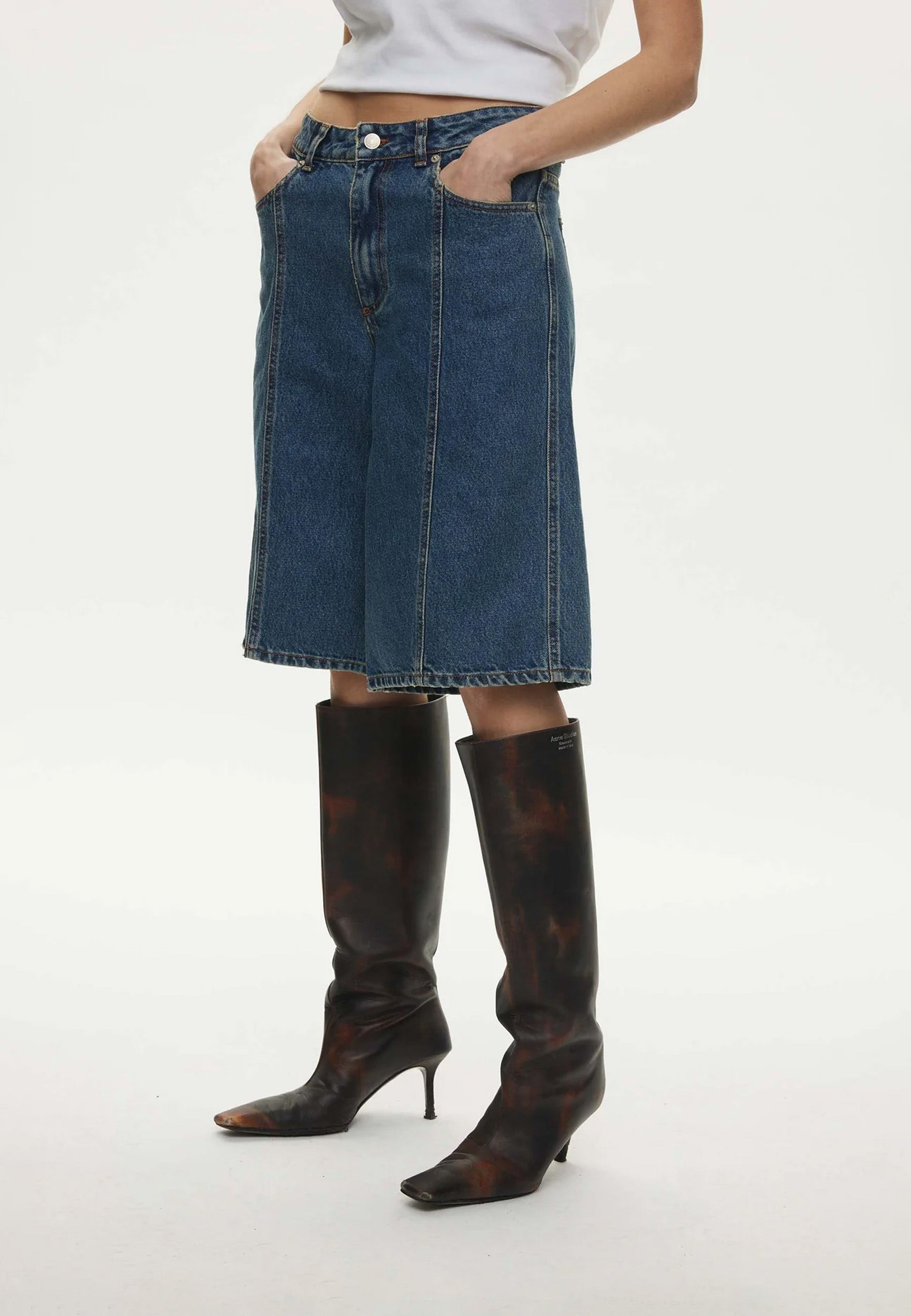 Edie Jeansshorts | Denim Blue