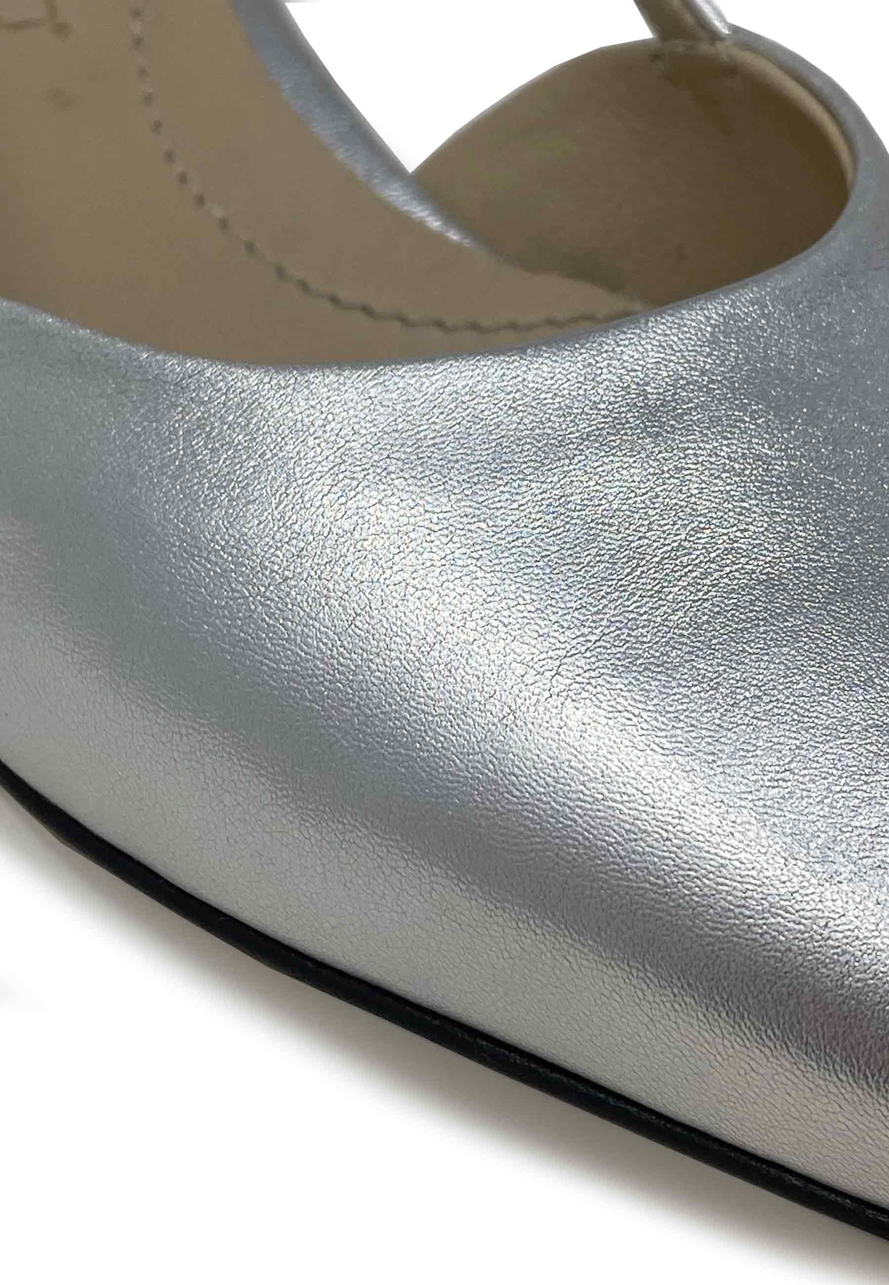 2253 Ginger Sling | Argento Laminato