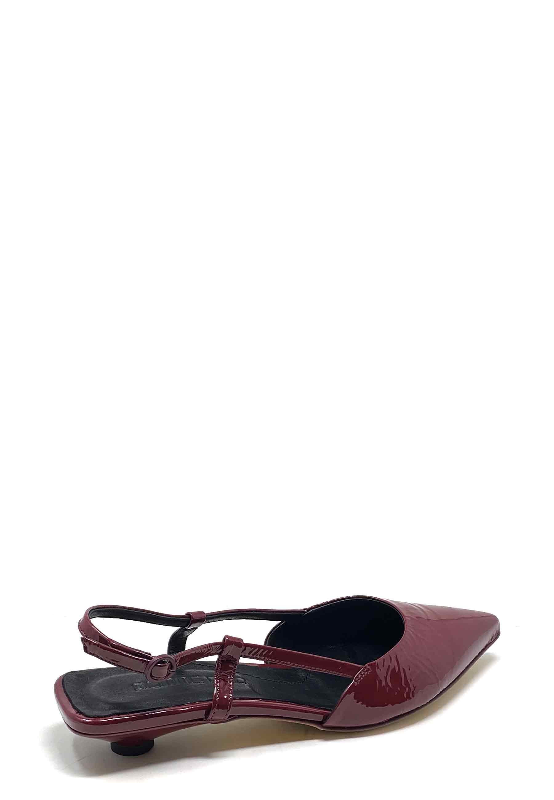 2253 Ginger Sling | Bordeaux Naplak
