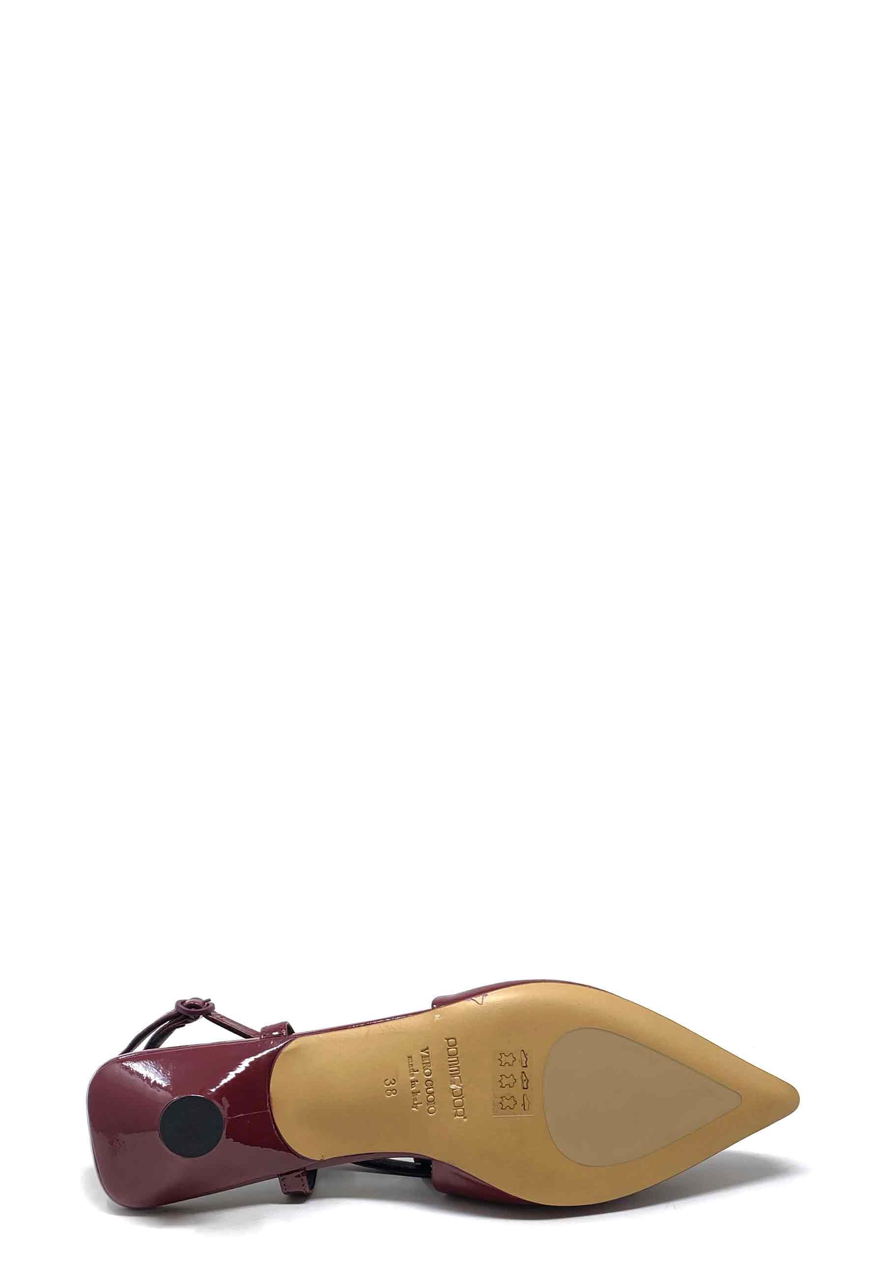 2253 Ginger Sling | Bordeaux Naplak