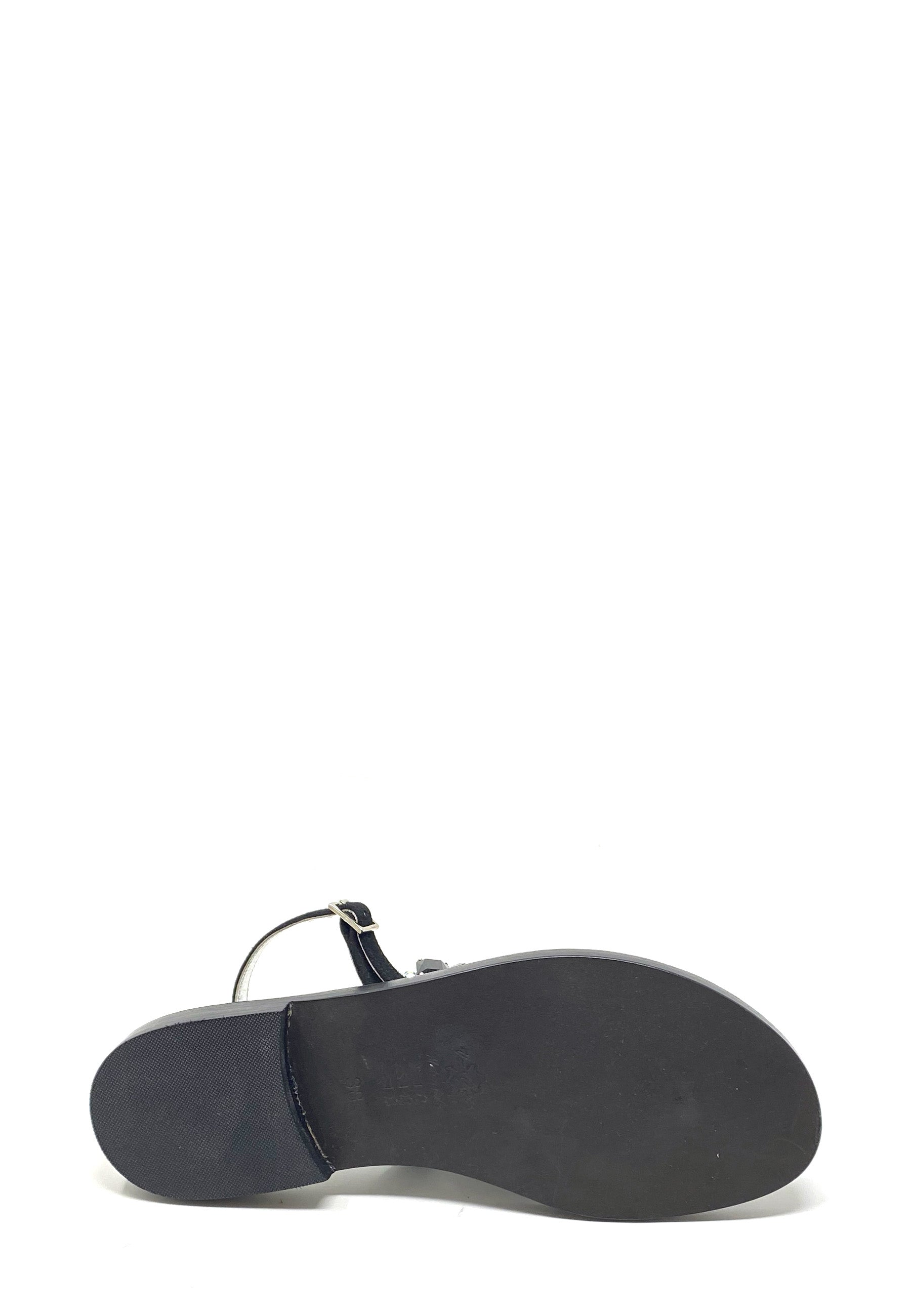 9044 Zehentrenner Sandale | Nero