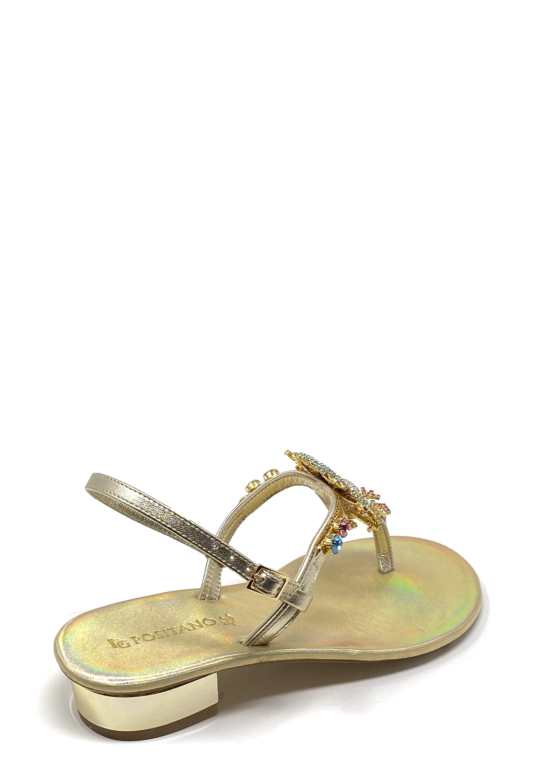 9000 toe separator sandal | Platino