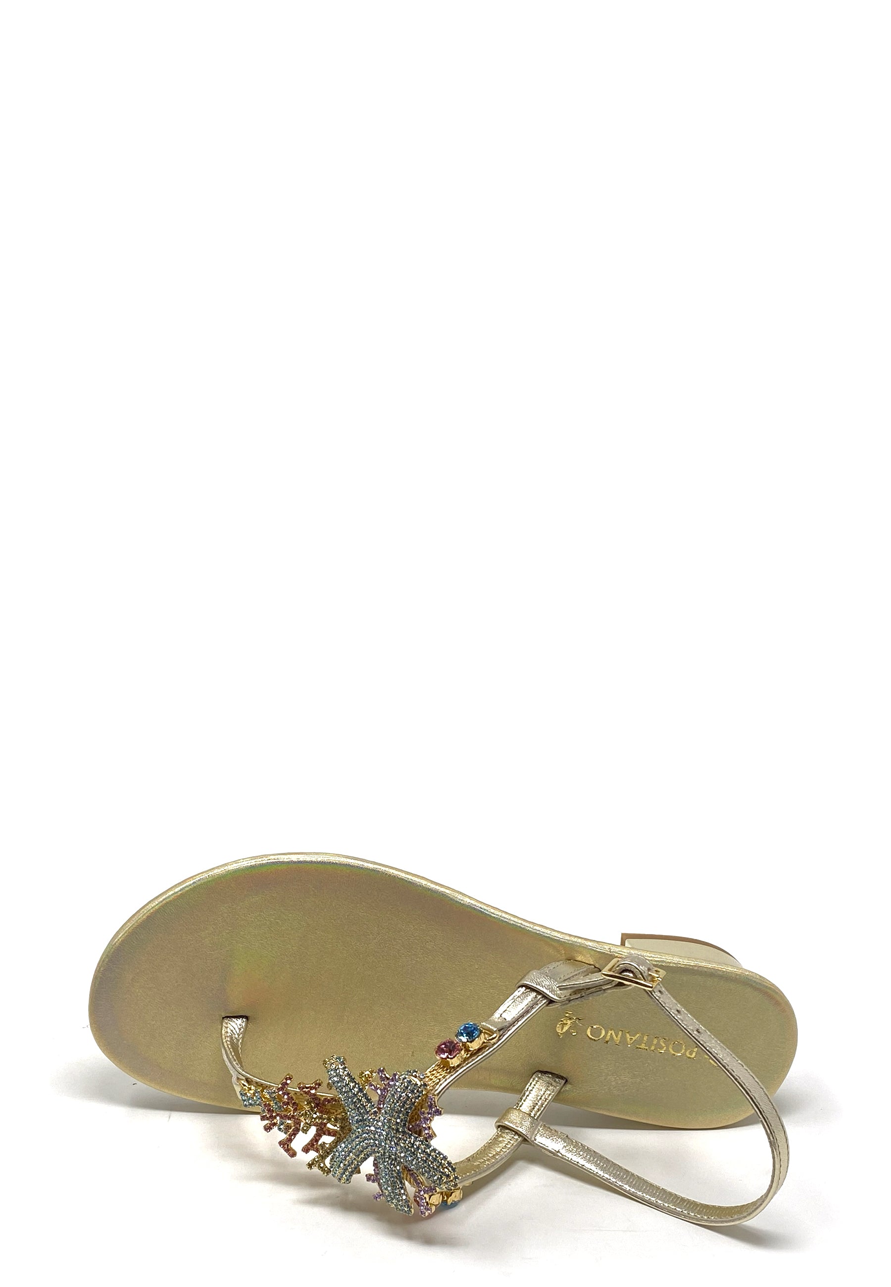 9000 toe separator sandal | Platino