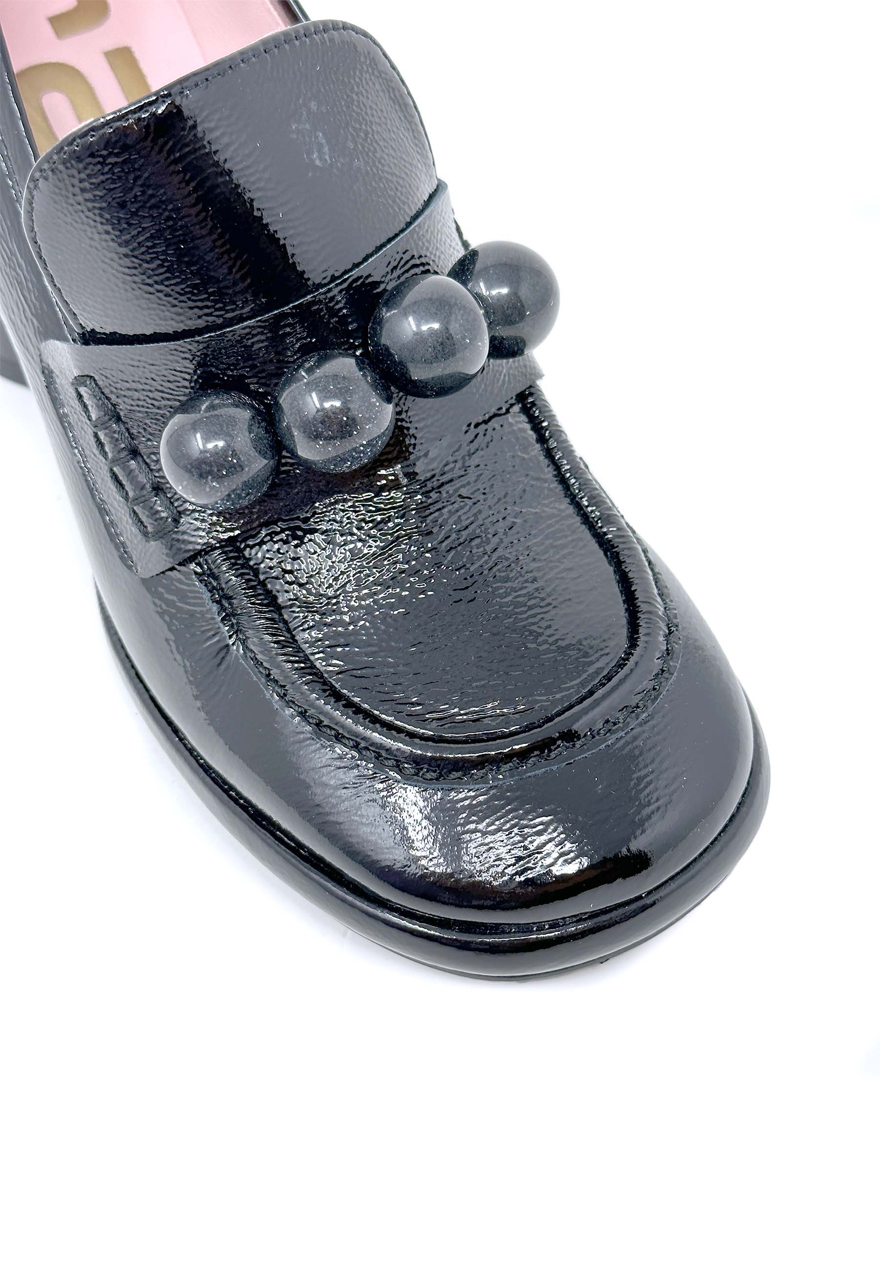 7431 Highheel Loafer | Negro