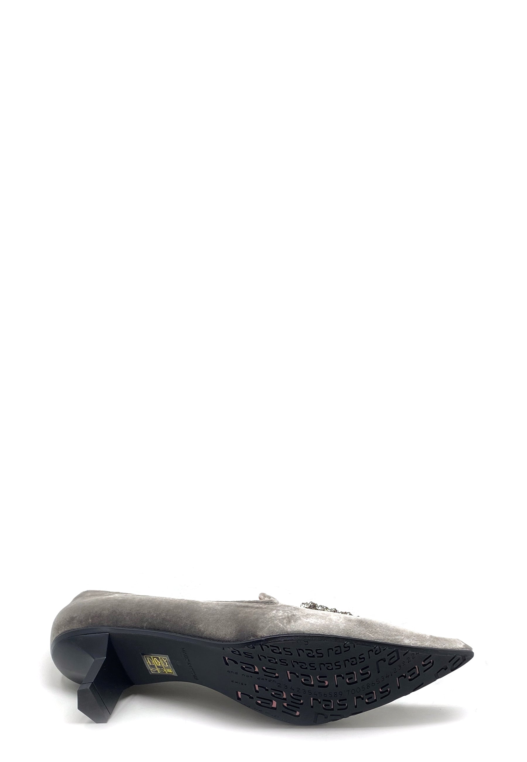 7744 Highheel Loafer | Pewter