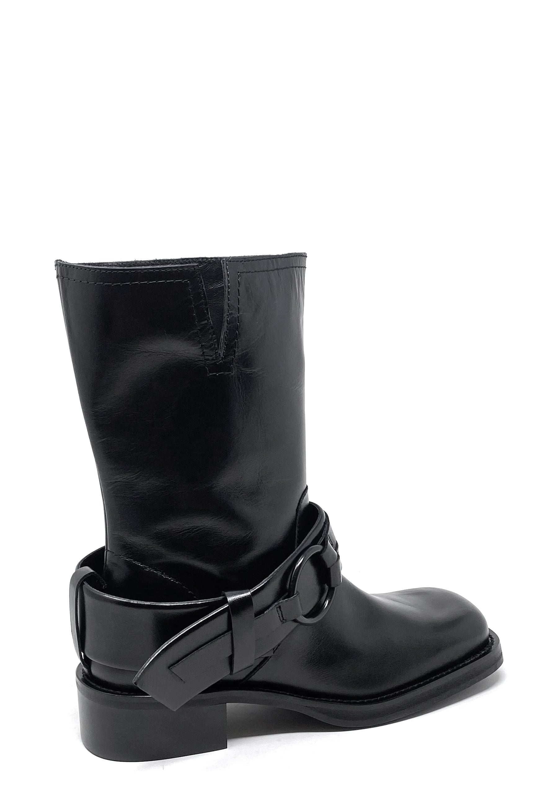 7831 Bikerstøvle | Sort