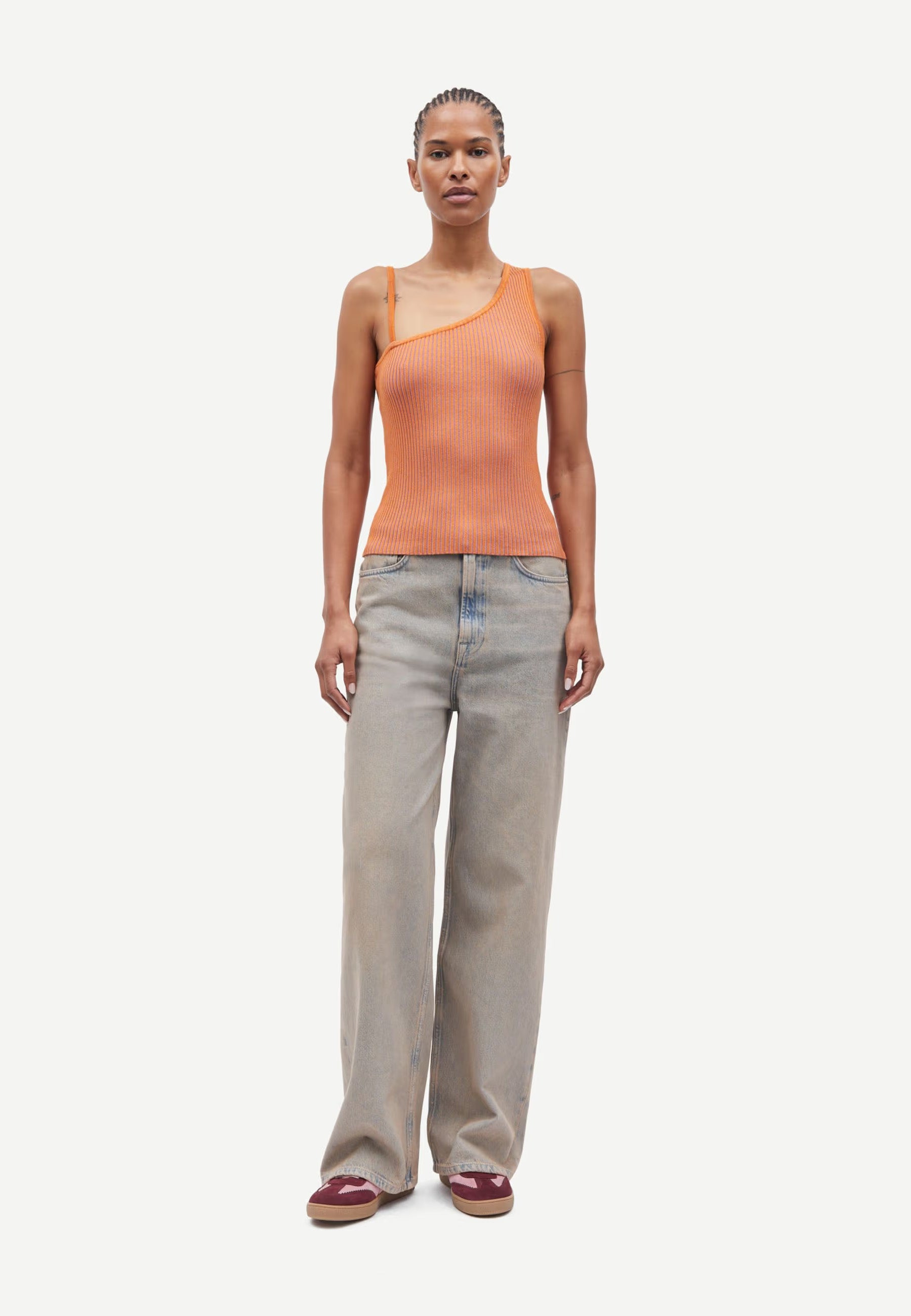 Sacheryl Strick Top | Autumn Maple Melange