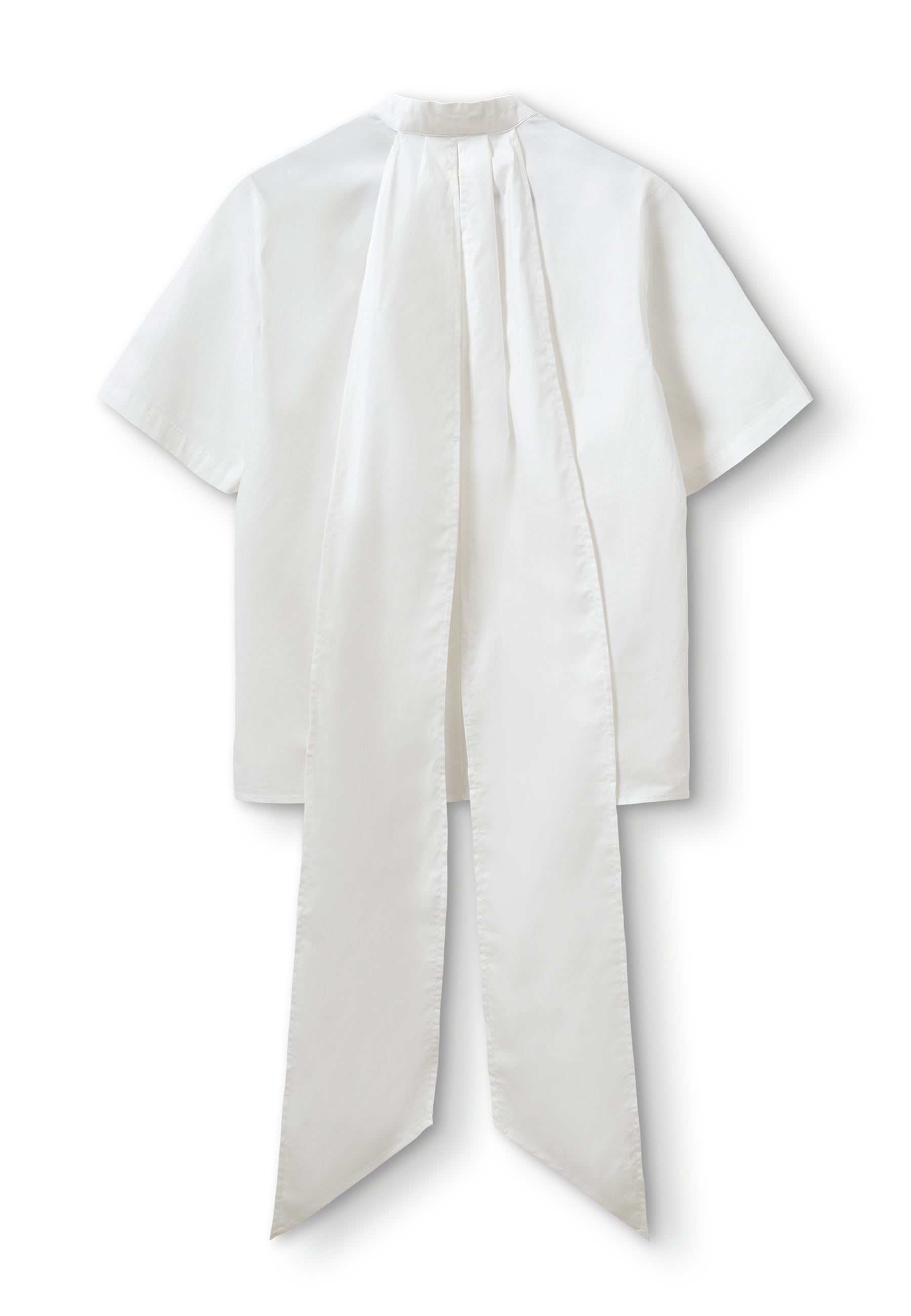 Cyprus Scarf Bluse | White