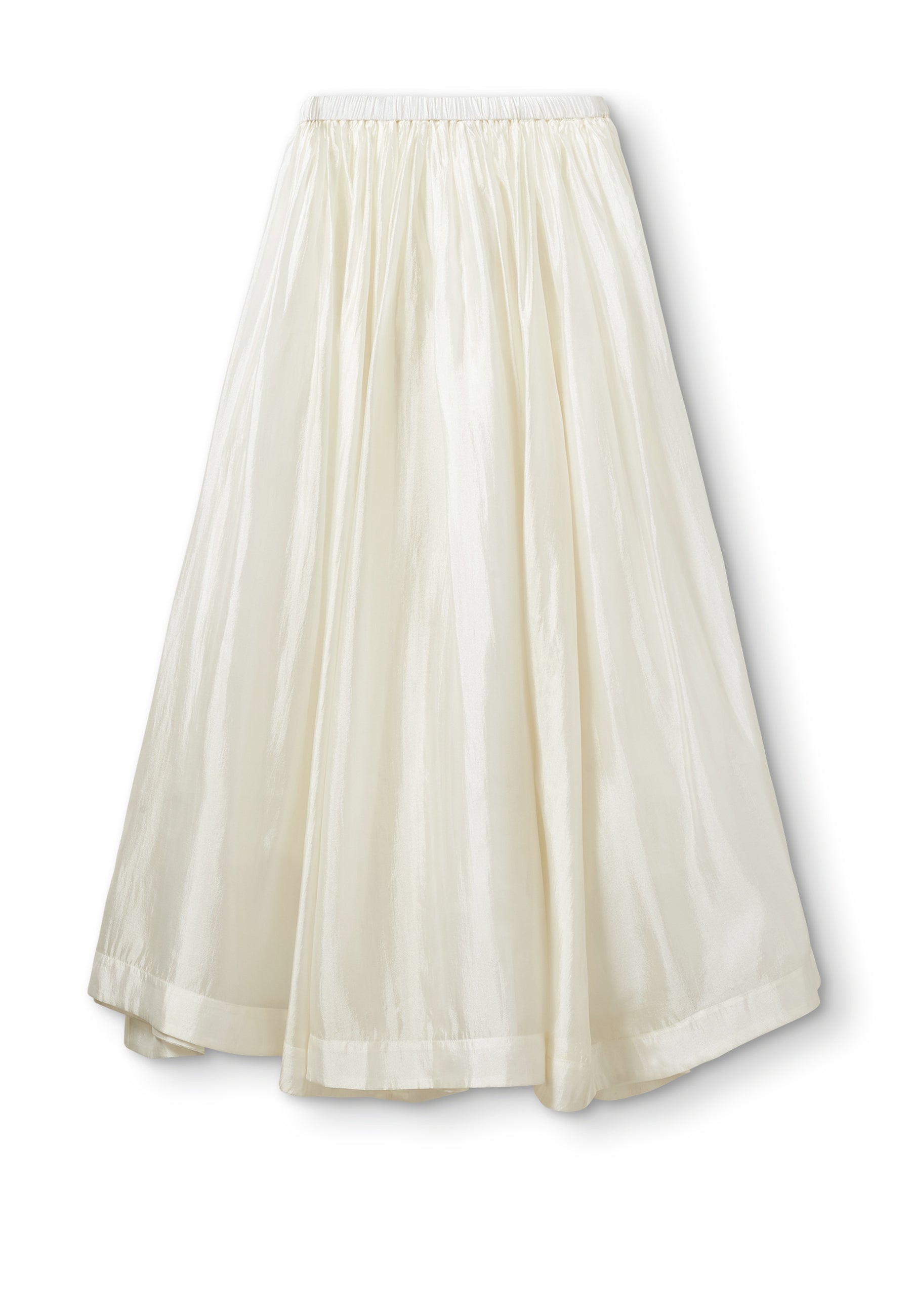 Gilian Volume Midirock | Cream