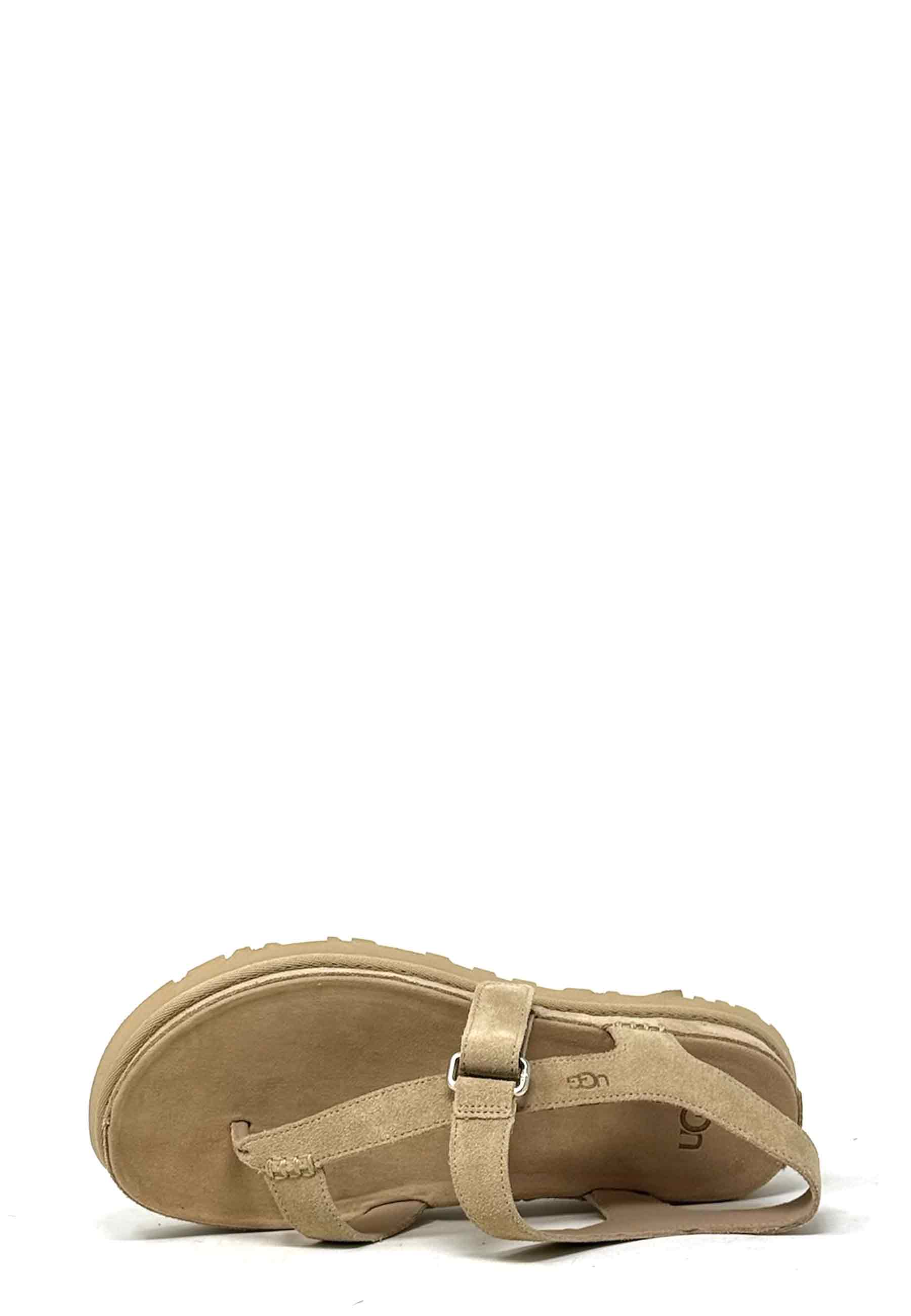 Goldengaze Toe Post Sandale | Sand