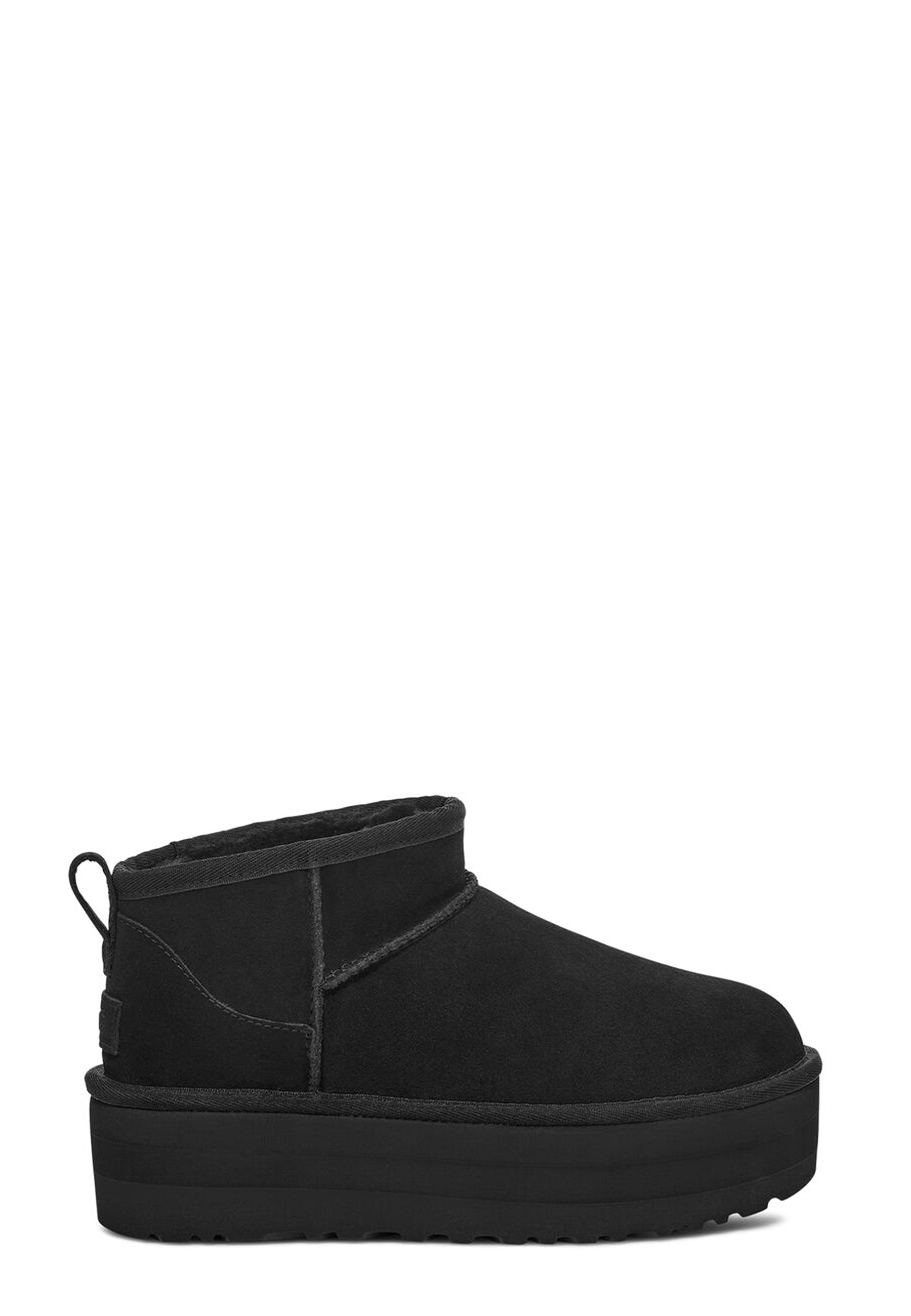 Klassisk Ultra Mini Platform Boot | Sort