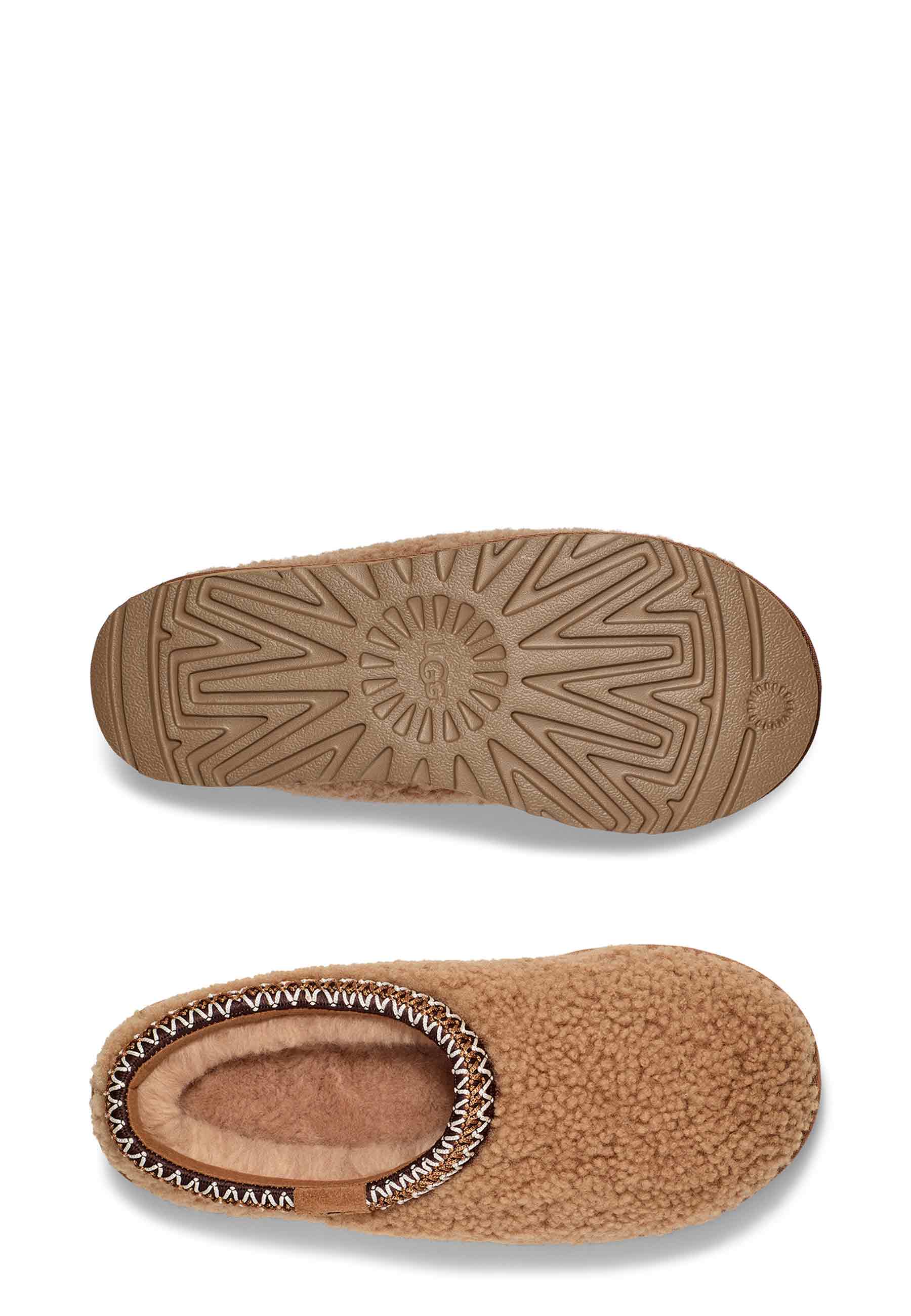 Tasman Maxi Curly Clog | Chestnut