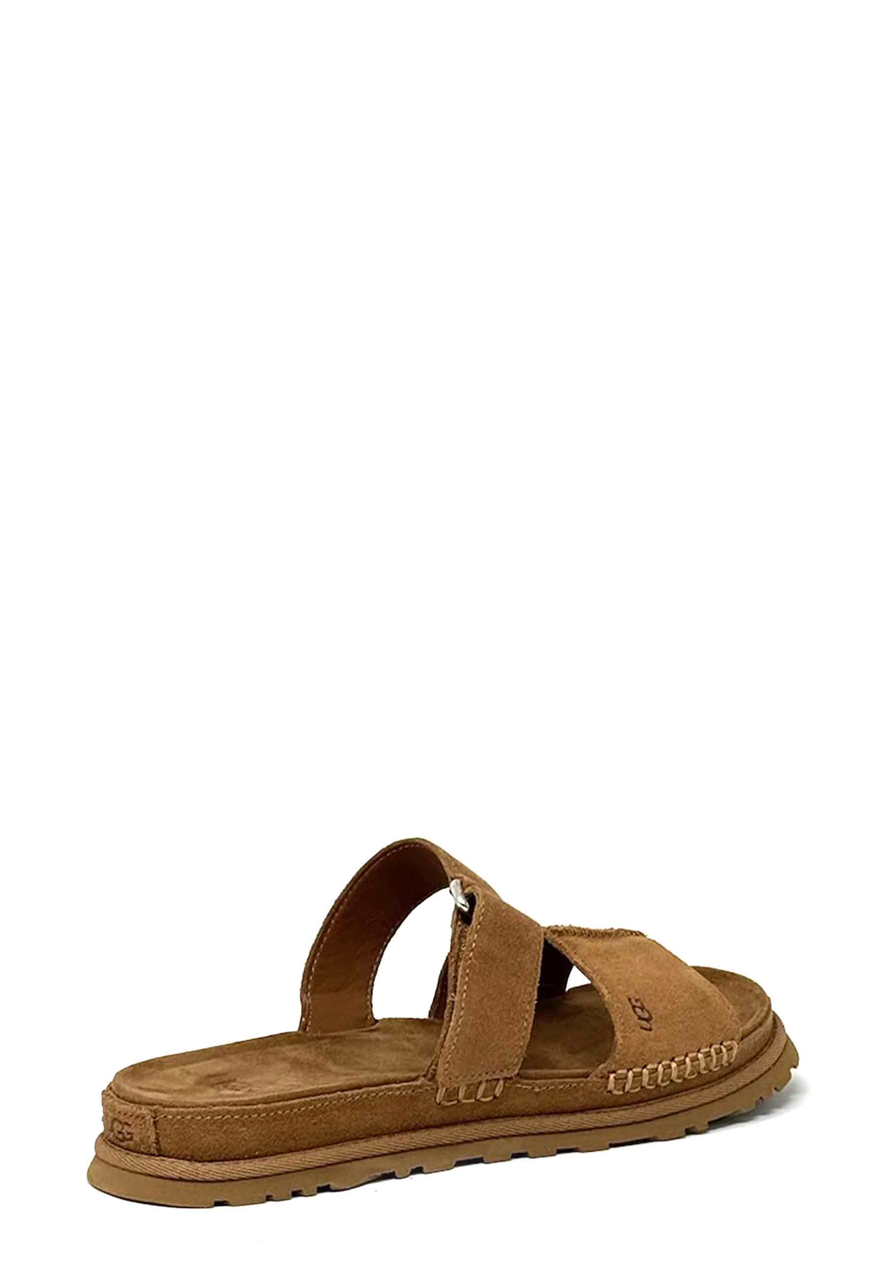 Goldengaze Pantolette | Chestnut