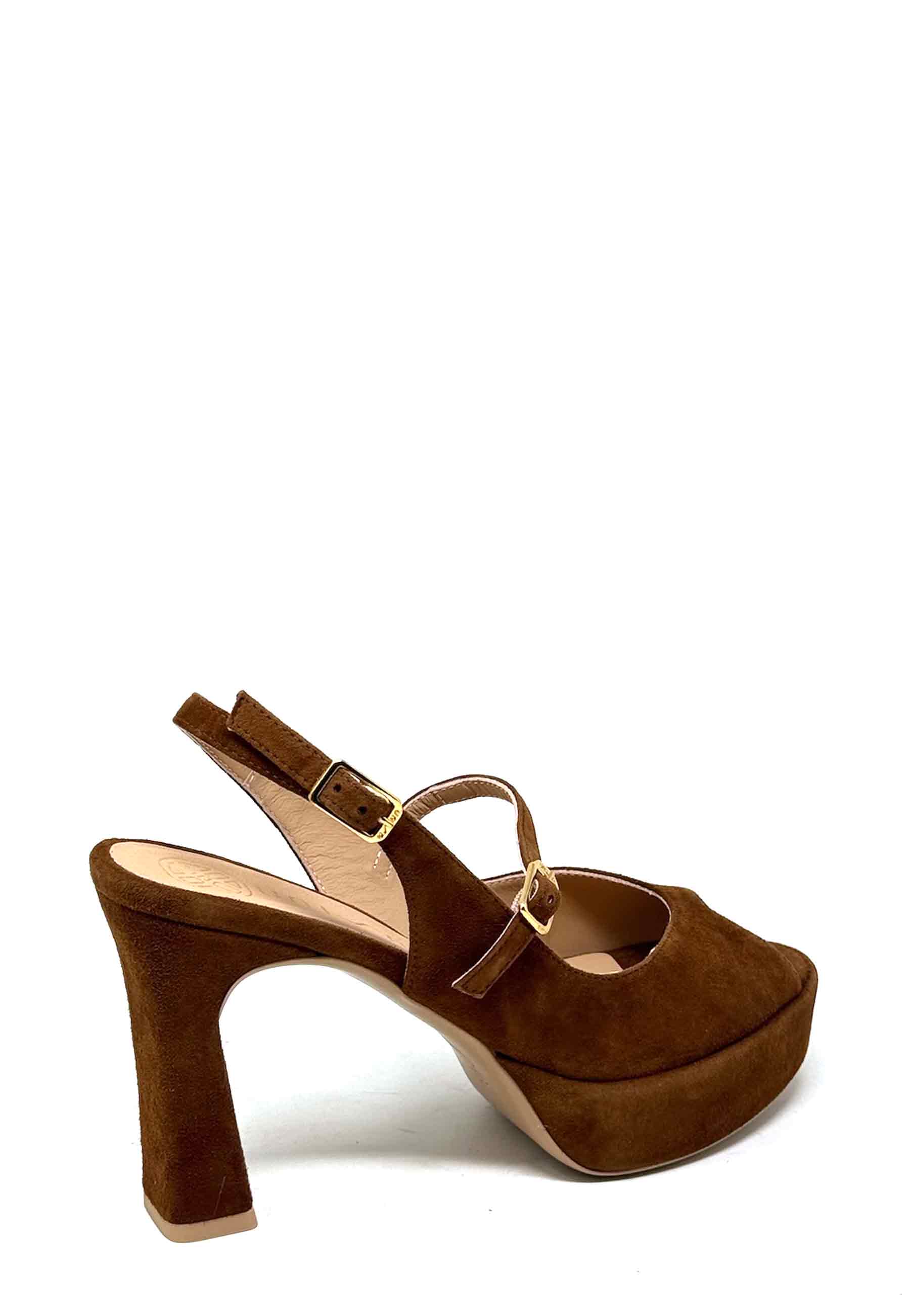 Raiden Heel Peeptoe Pump | Bombom