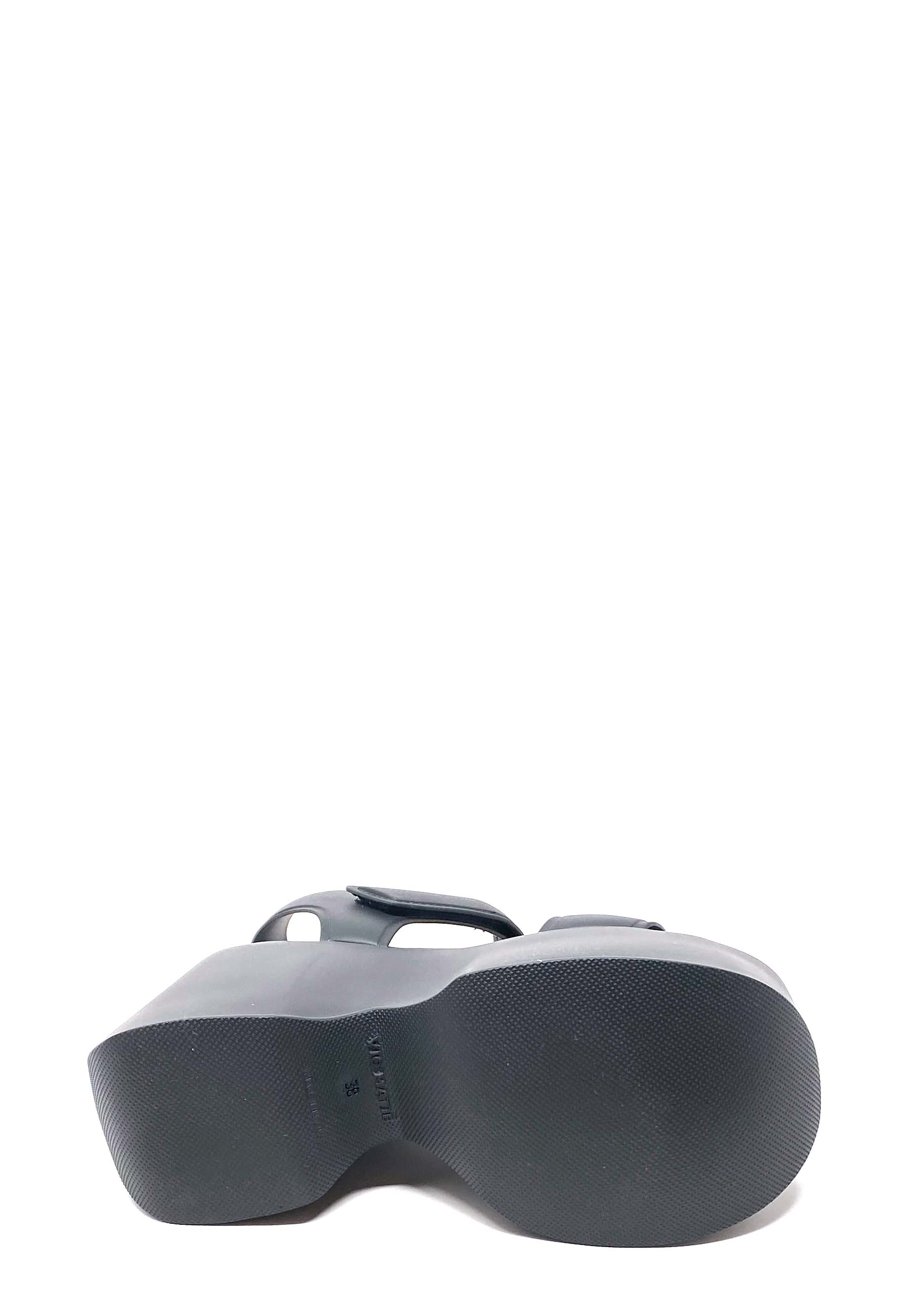 1E1166D sandal med høj hæl | Sort