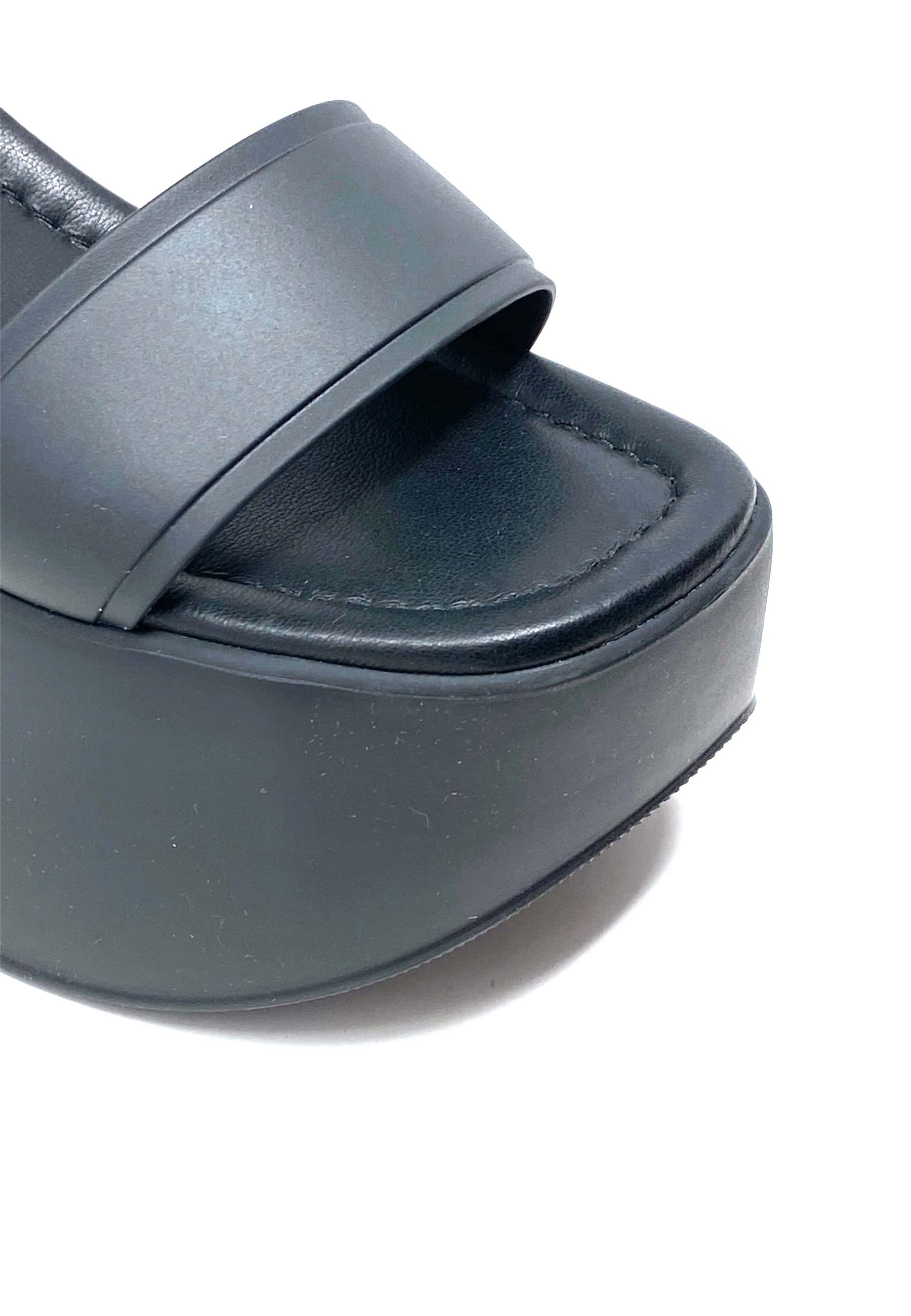 1E1166D sandal med høj hæl | Sort