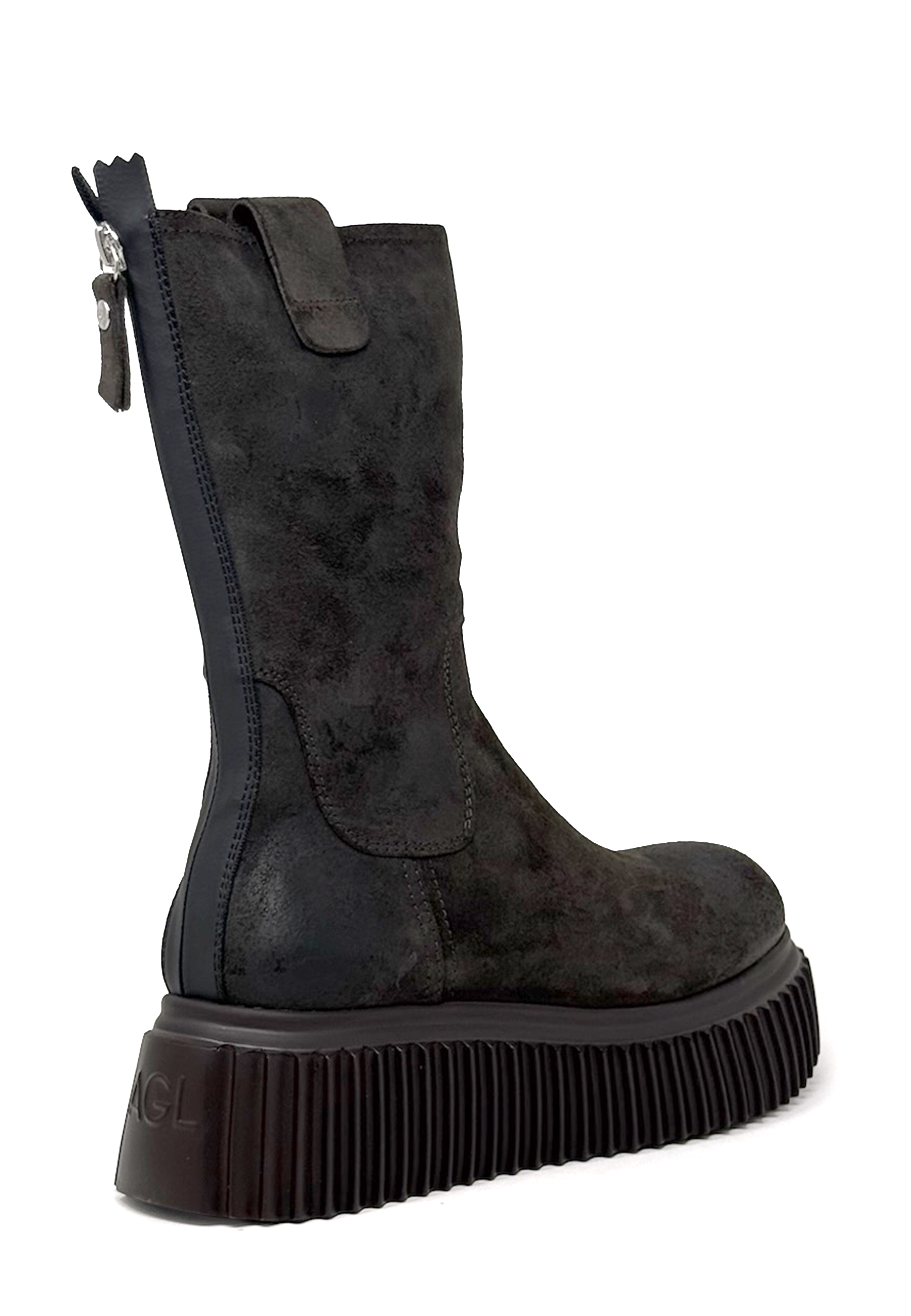 Milagros Plateau Boot | Testa Di Moro