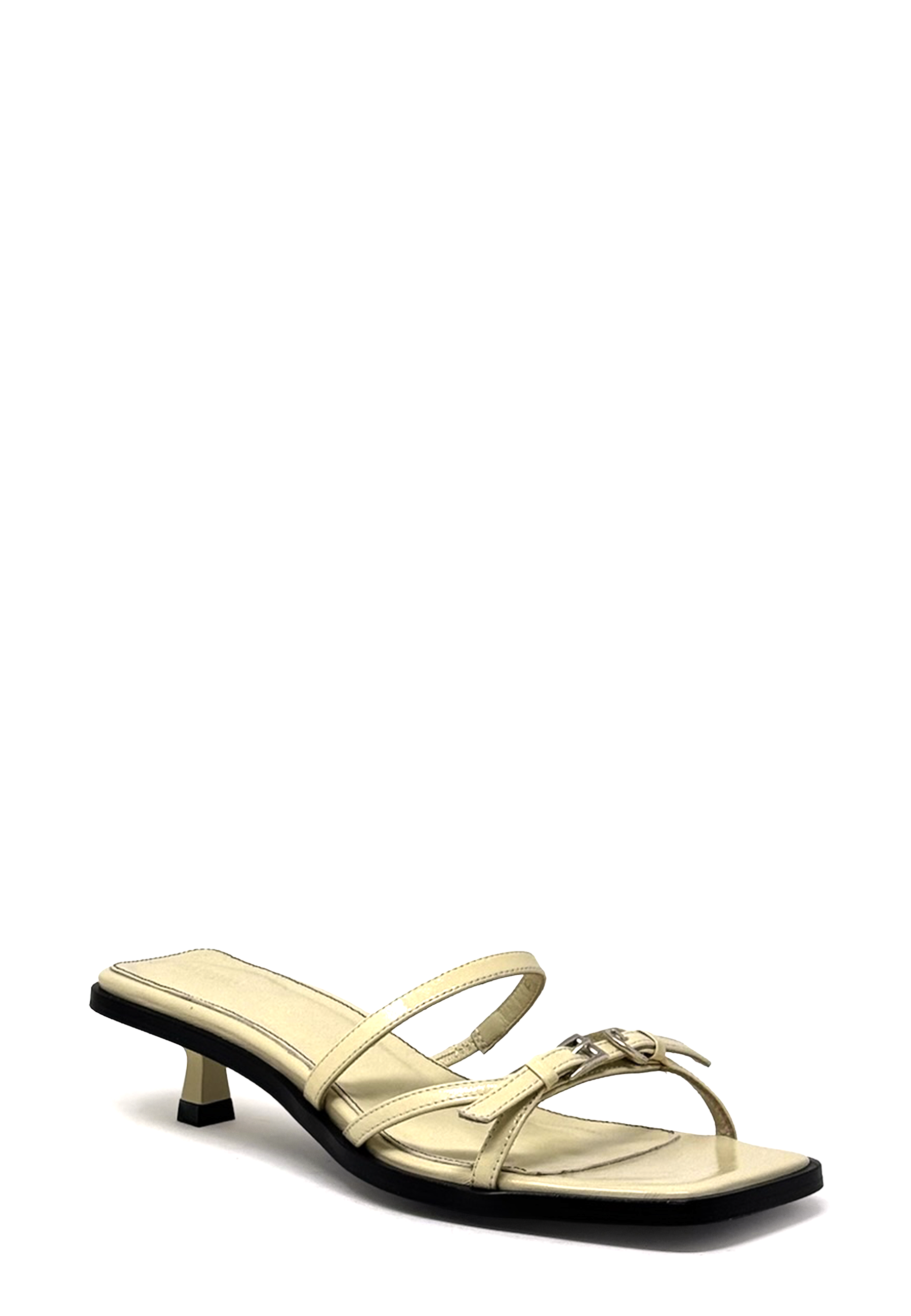 Liko Heel Pantolette | Cream