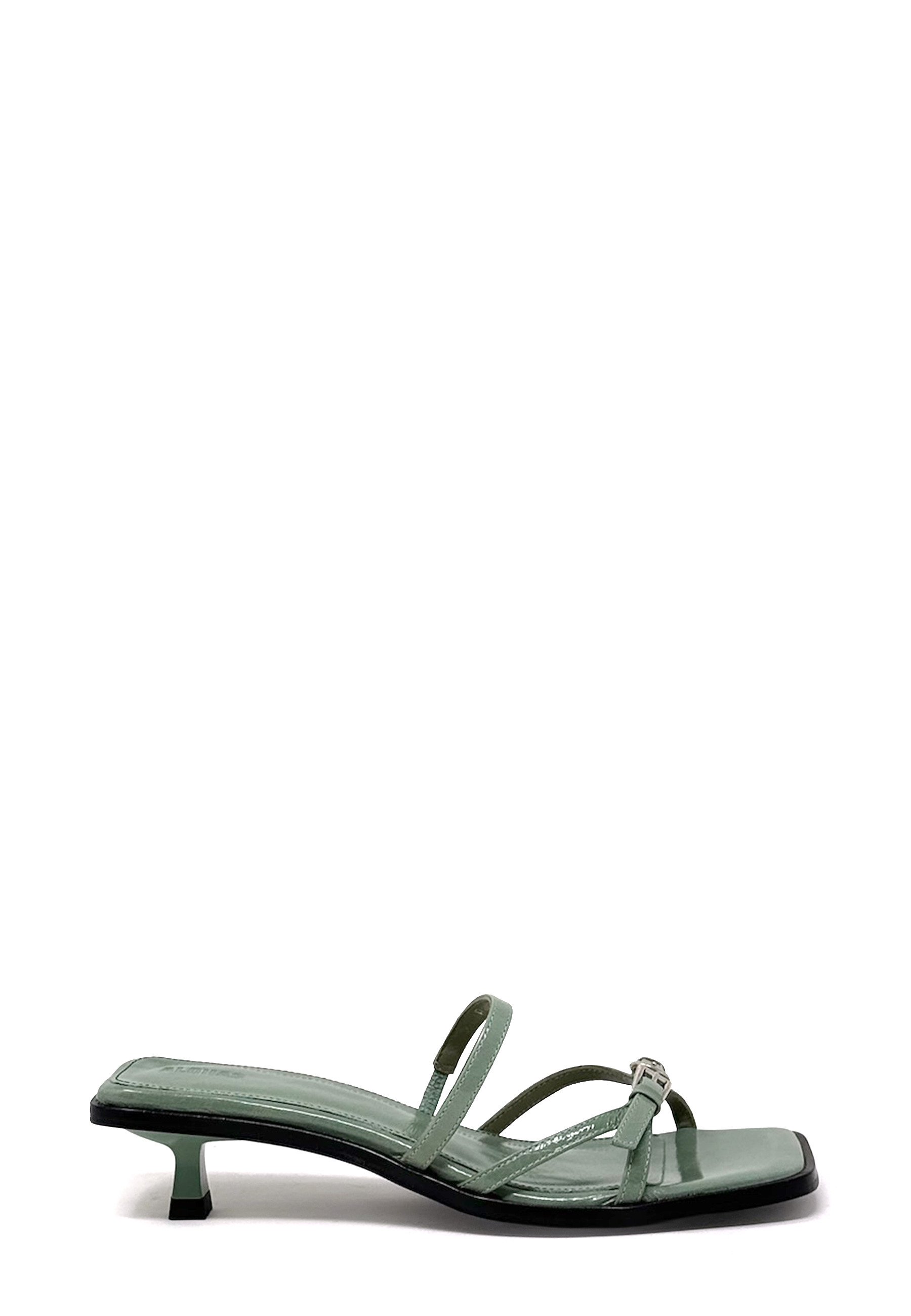 【808_ALOHA_MAHALO】 ALOHAS Liko Heel Mules | Matcha