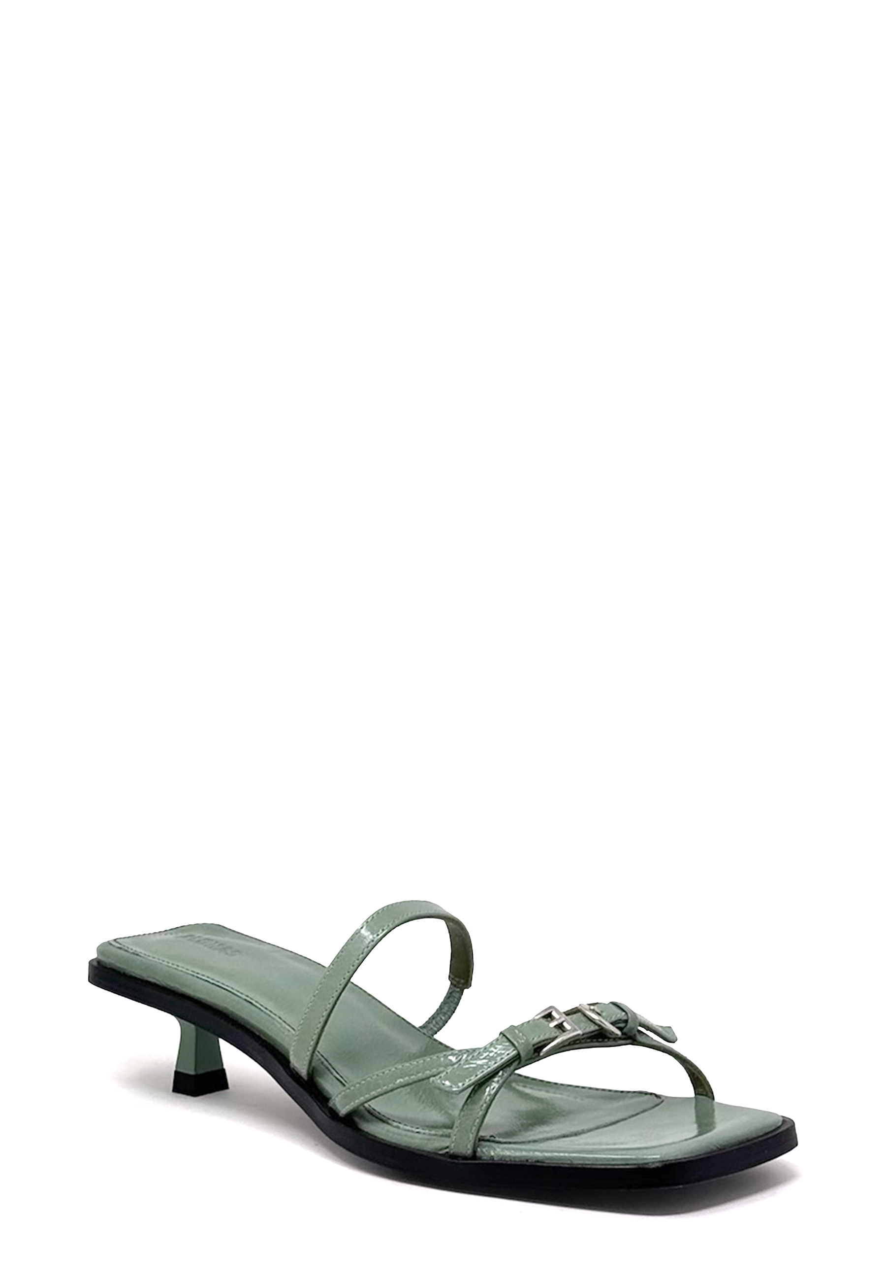 Liko Heel Pantolette | Matcha