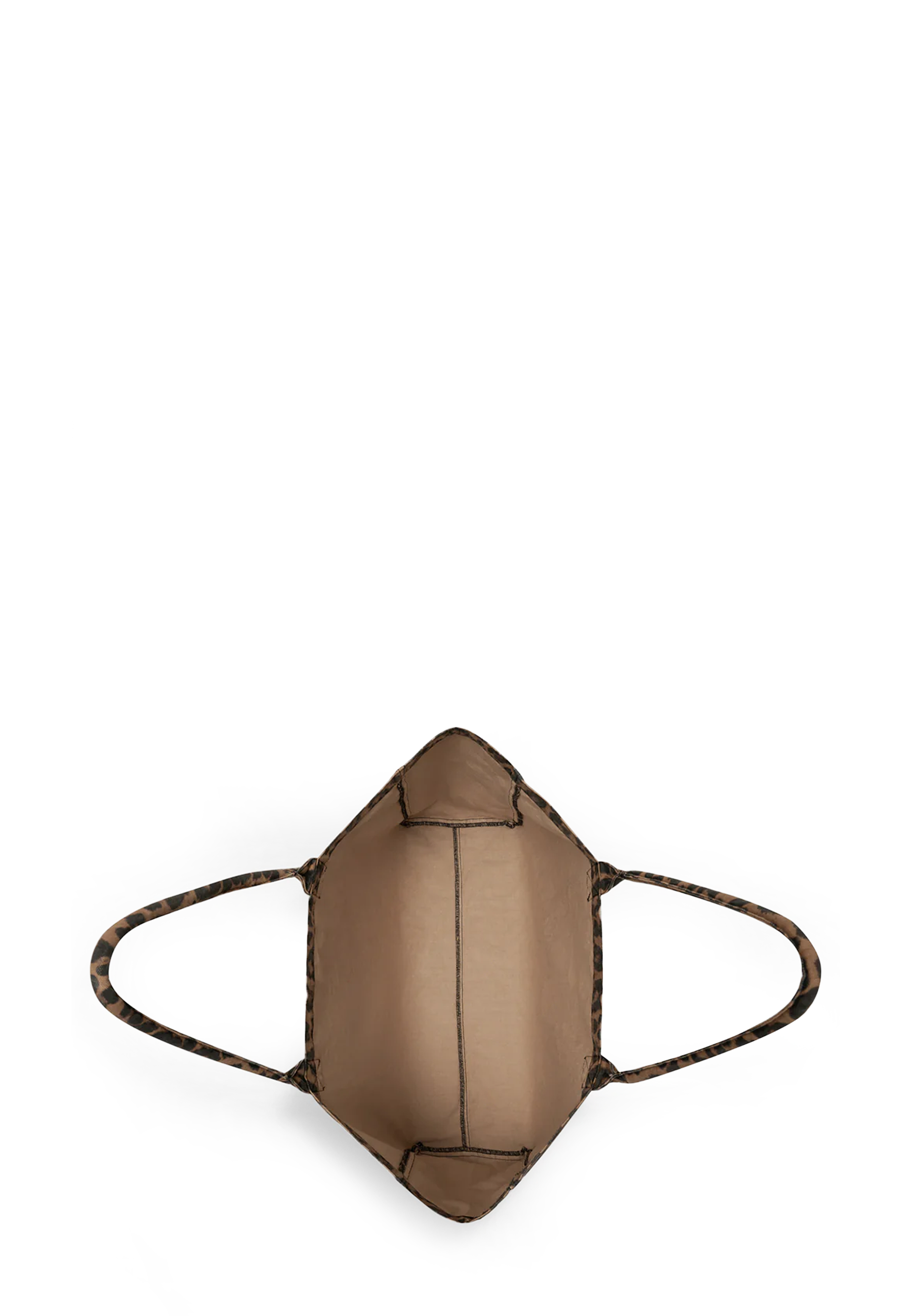 Canvas Tote | Black and Brown Leopard