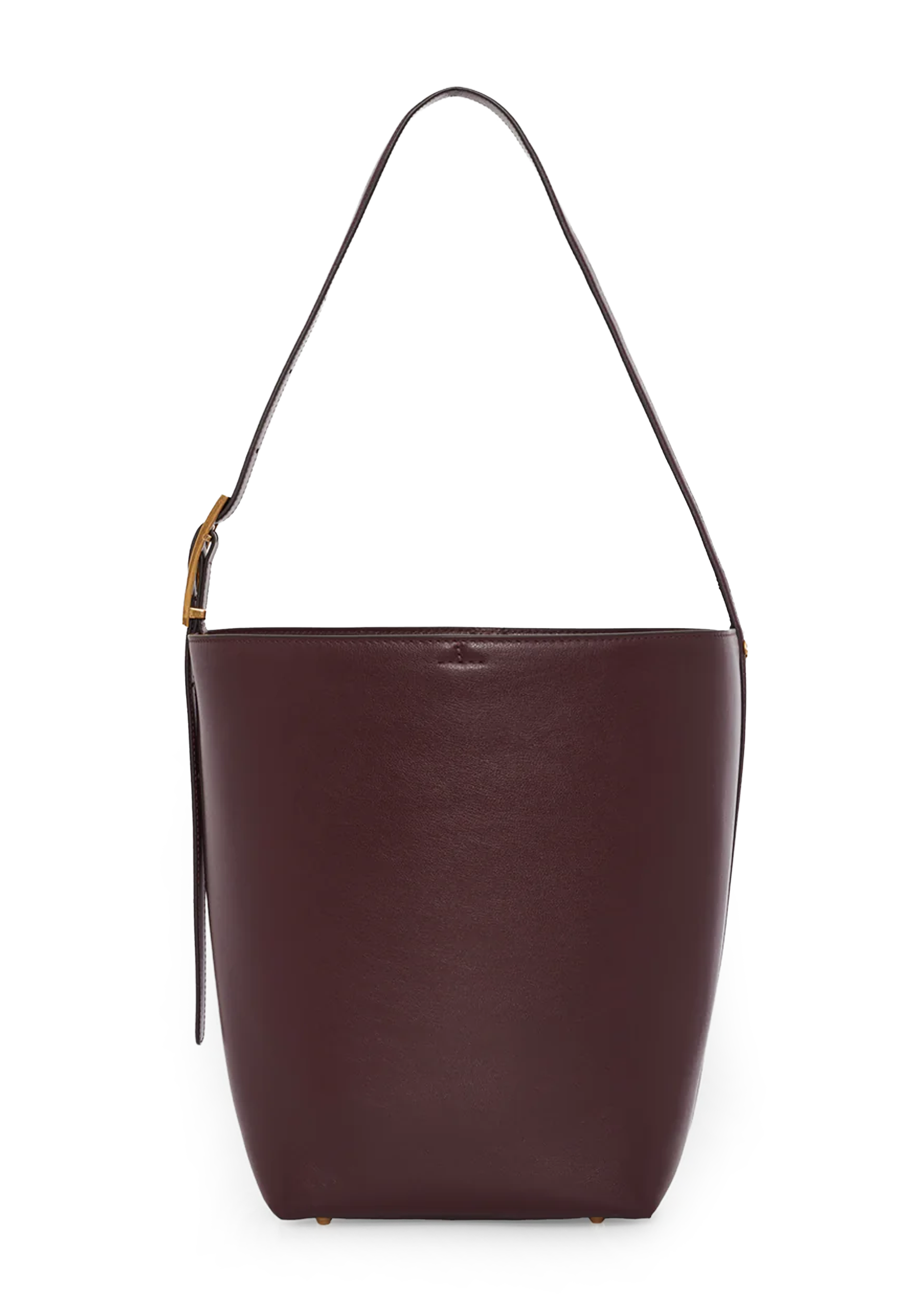 Elly Medium Bucket Bag |Â Grained Leather Fig