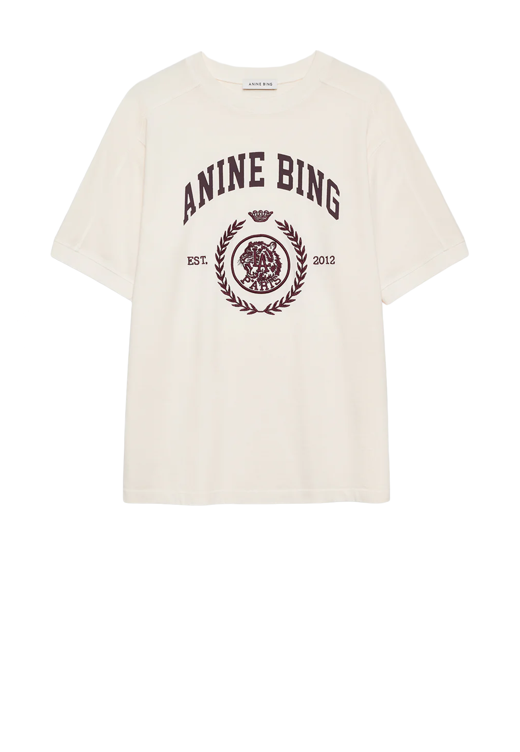 Jaylin T-Shirt | Collegiate Cream