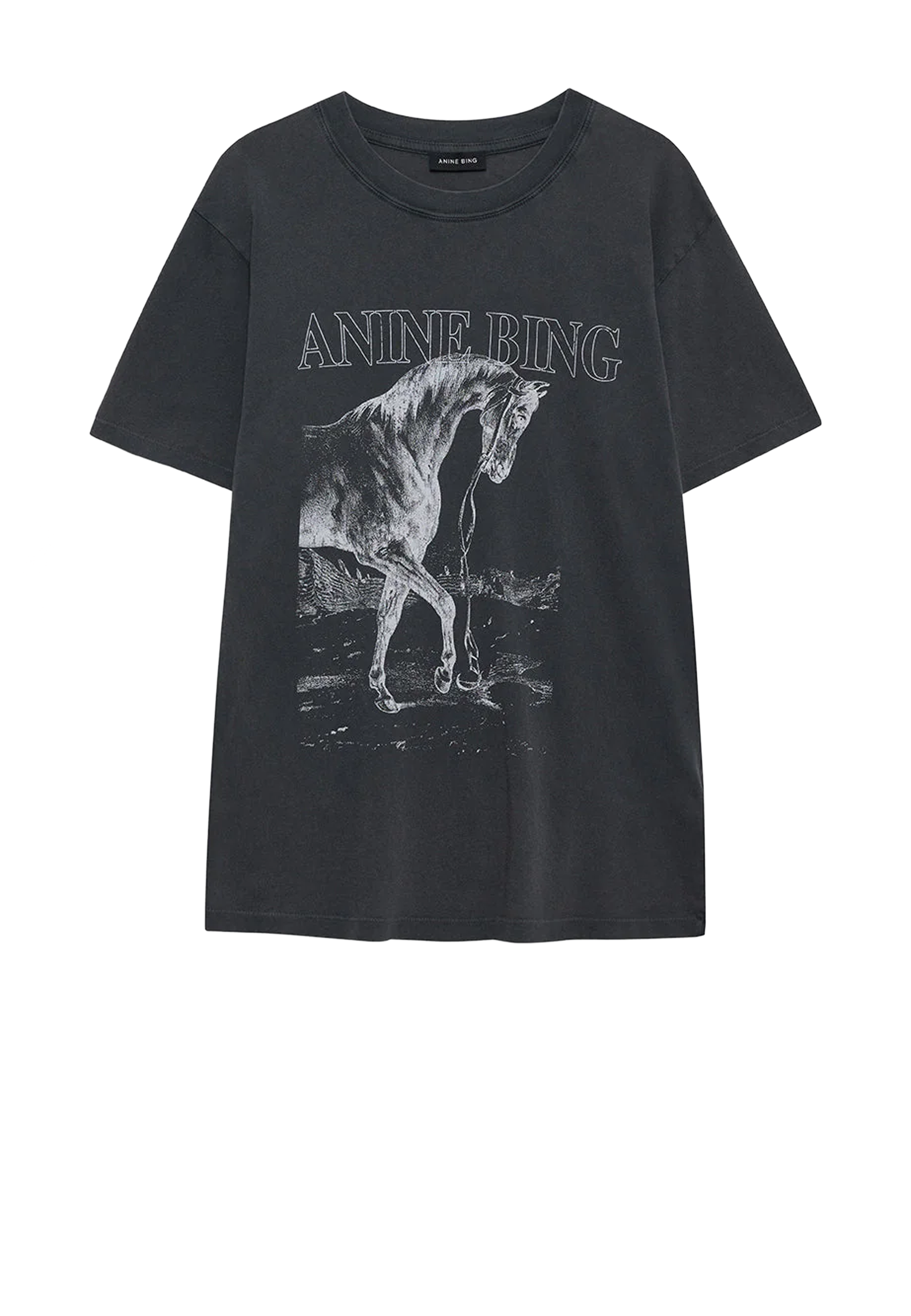 Lili T-Shirt | Horse Washed Black