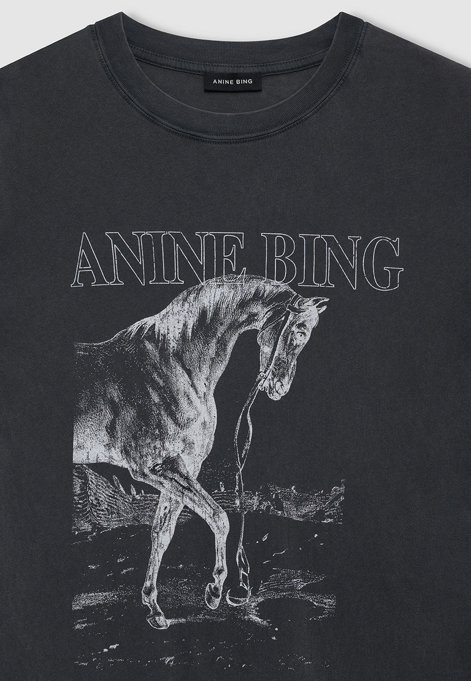 Lili T-Shirt | Horse Washed Black