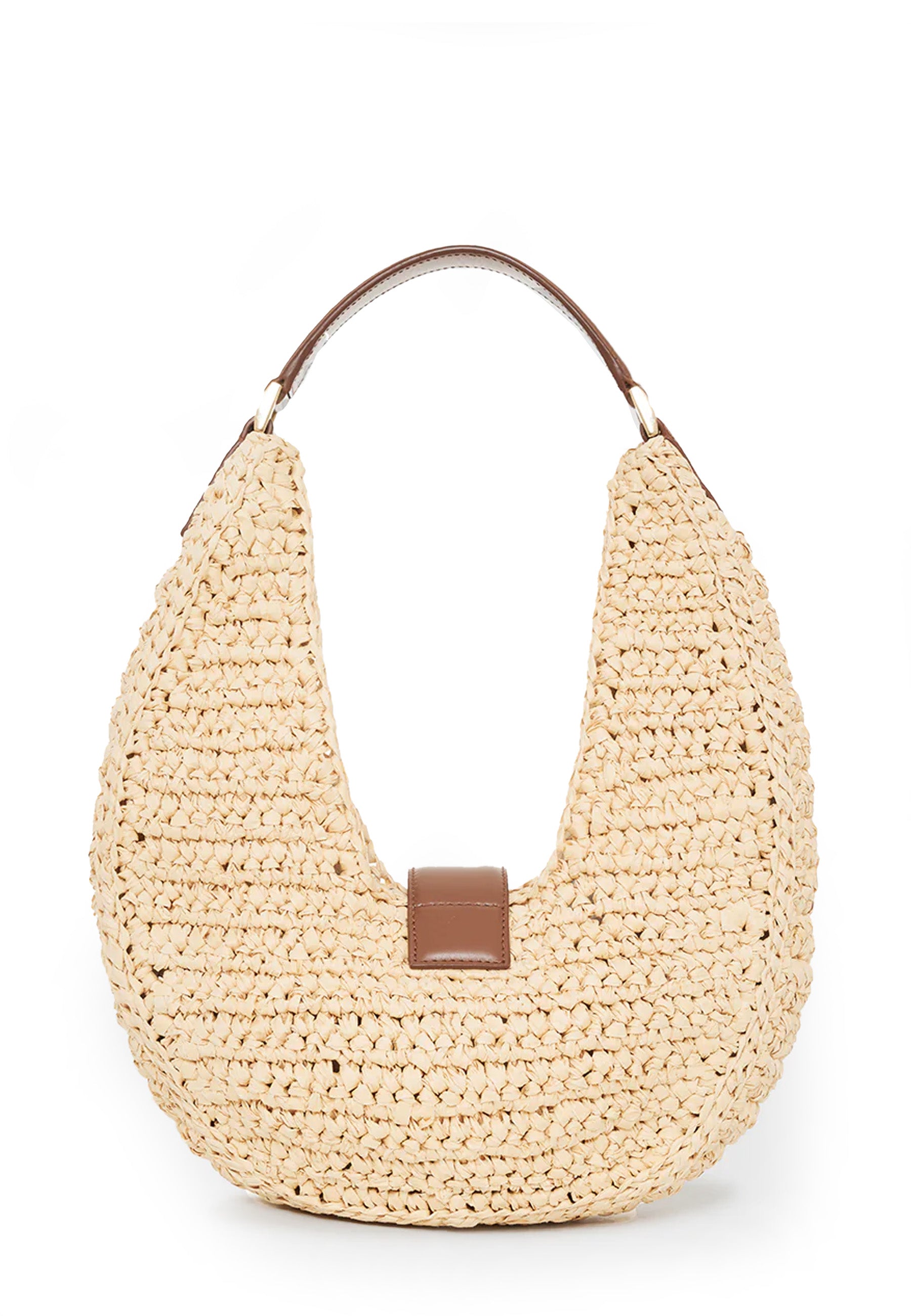 Lou Korb Tasche | Monogram Natural with Cognac