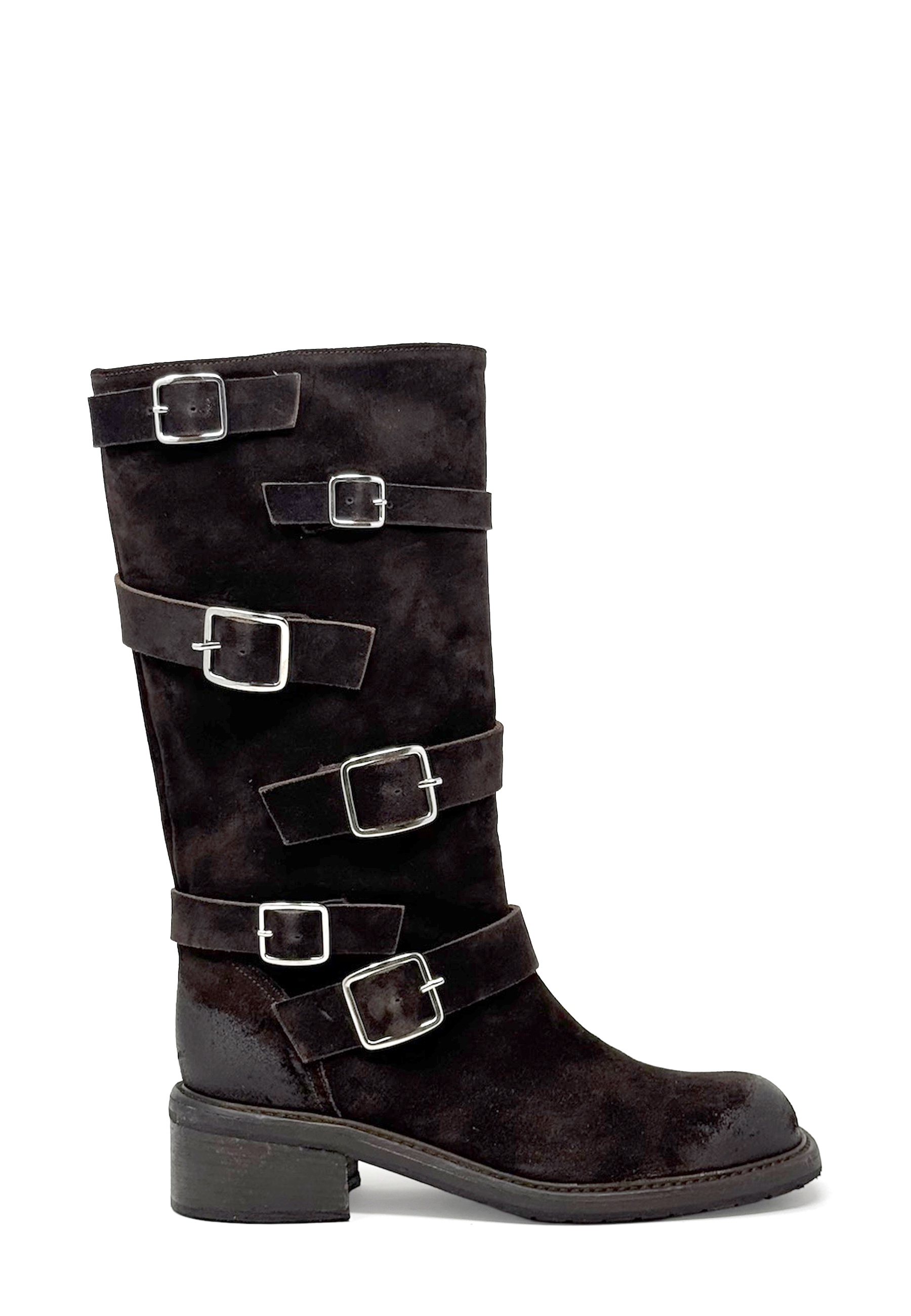 Homer Schnallen Langschaft Boot | Testa Di Moro