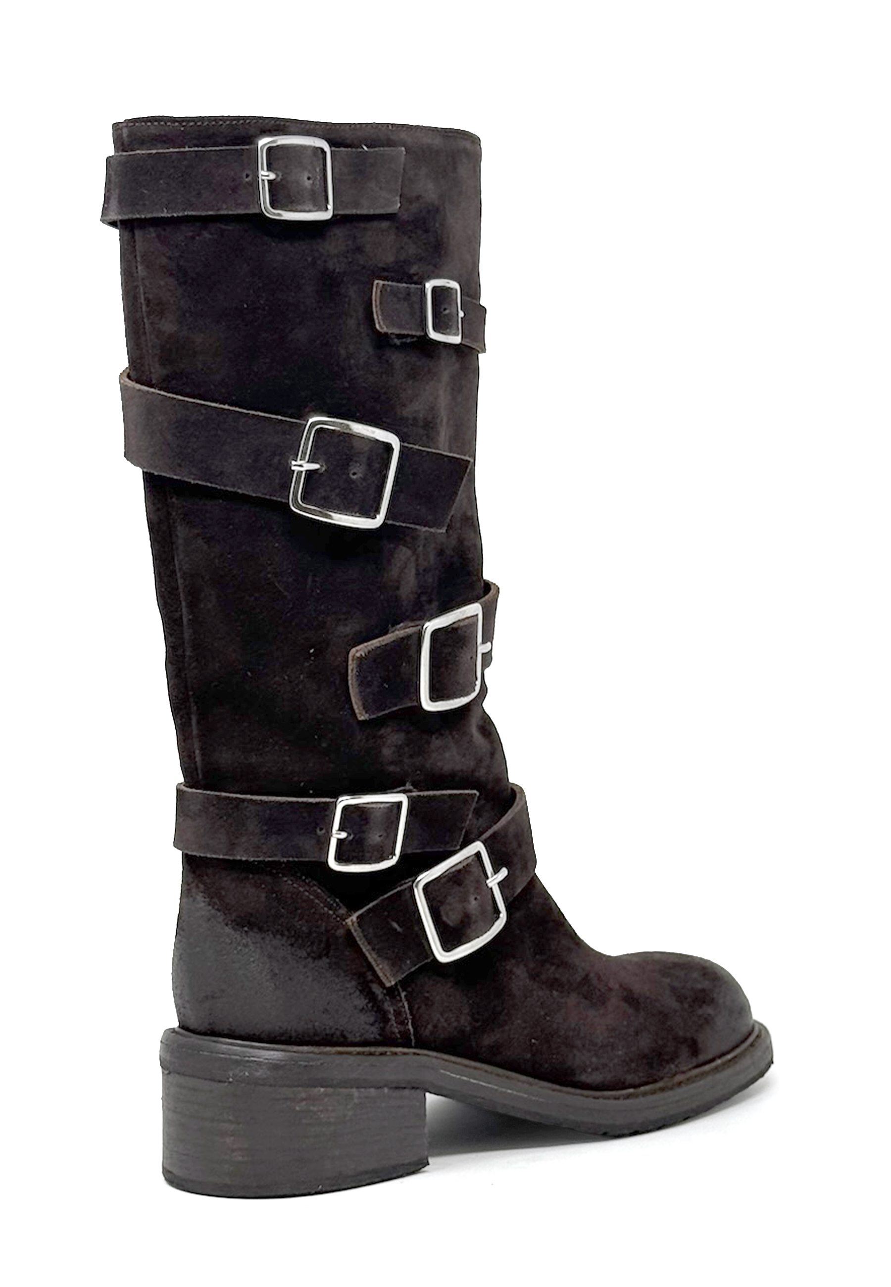 Homer Schnallen Langschaft Boot | Testa Di Moro