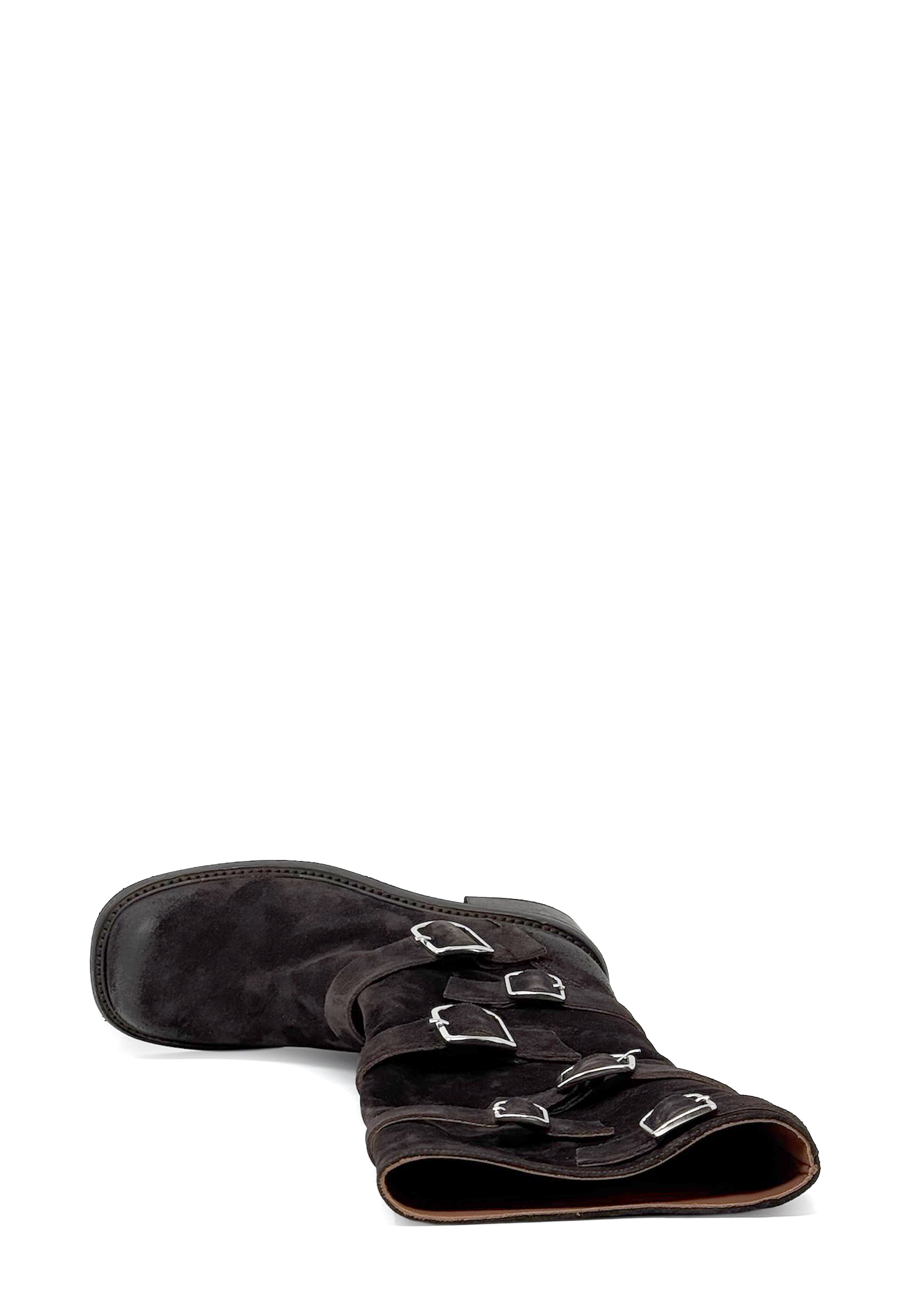 Homer Schnallen Langschaft Boot | Testa Di Moro