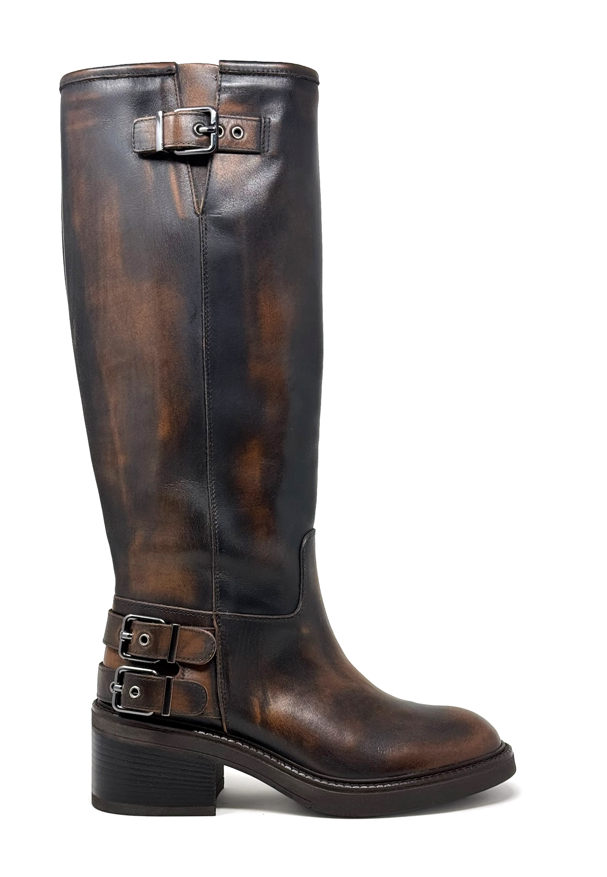 Clara Langschaft Boot | Cuoio