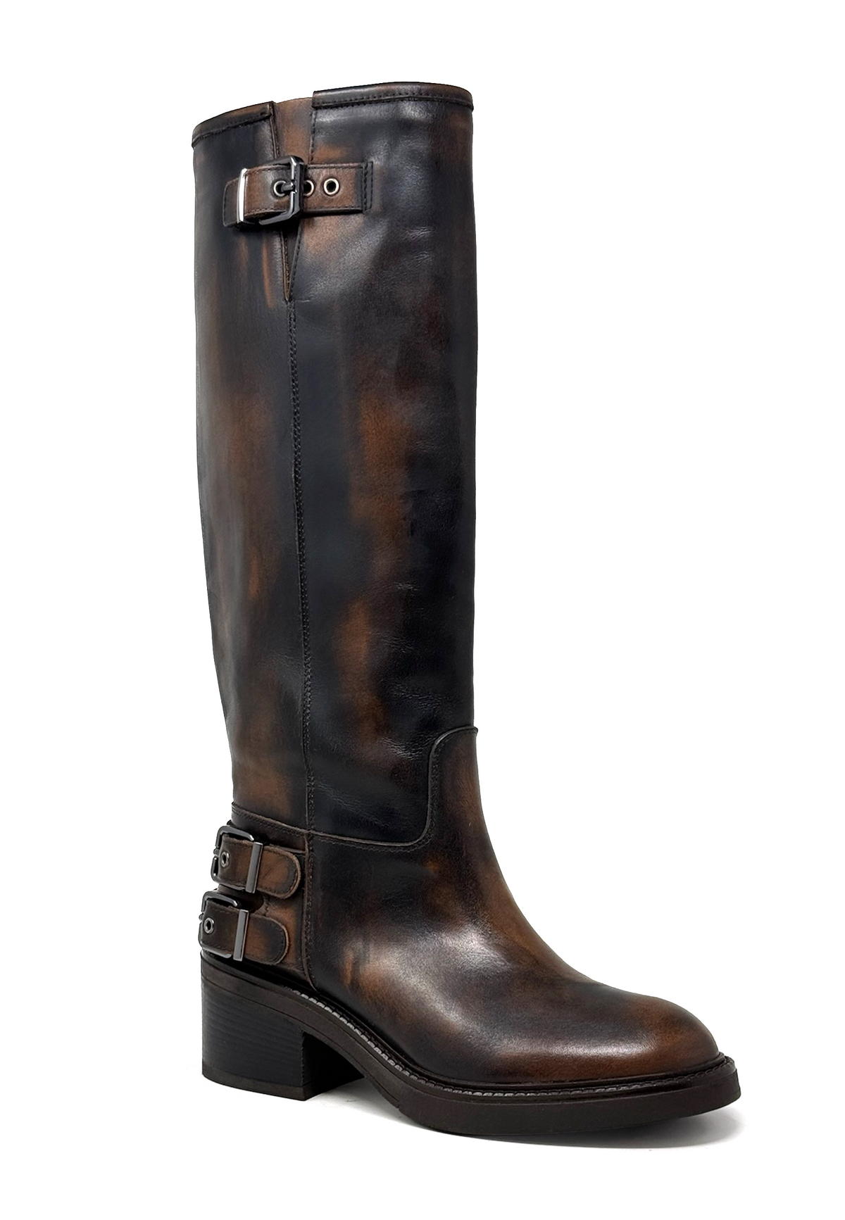 Clara Langschaft Boot | Cuoio